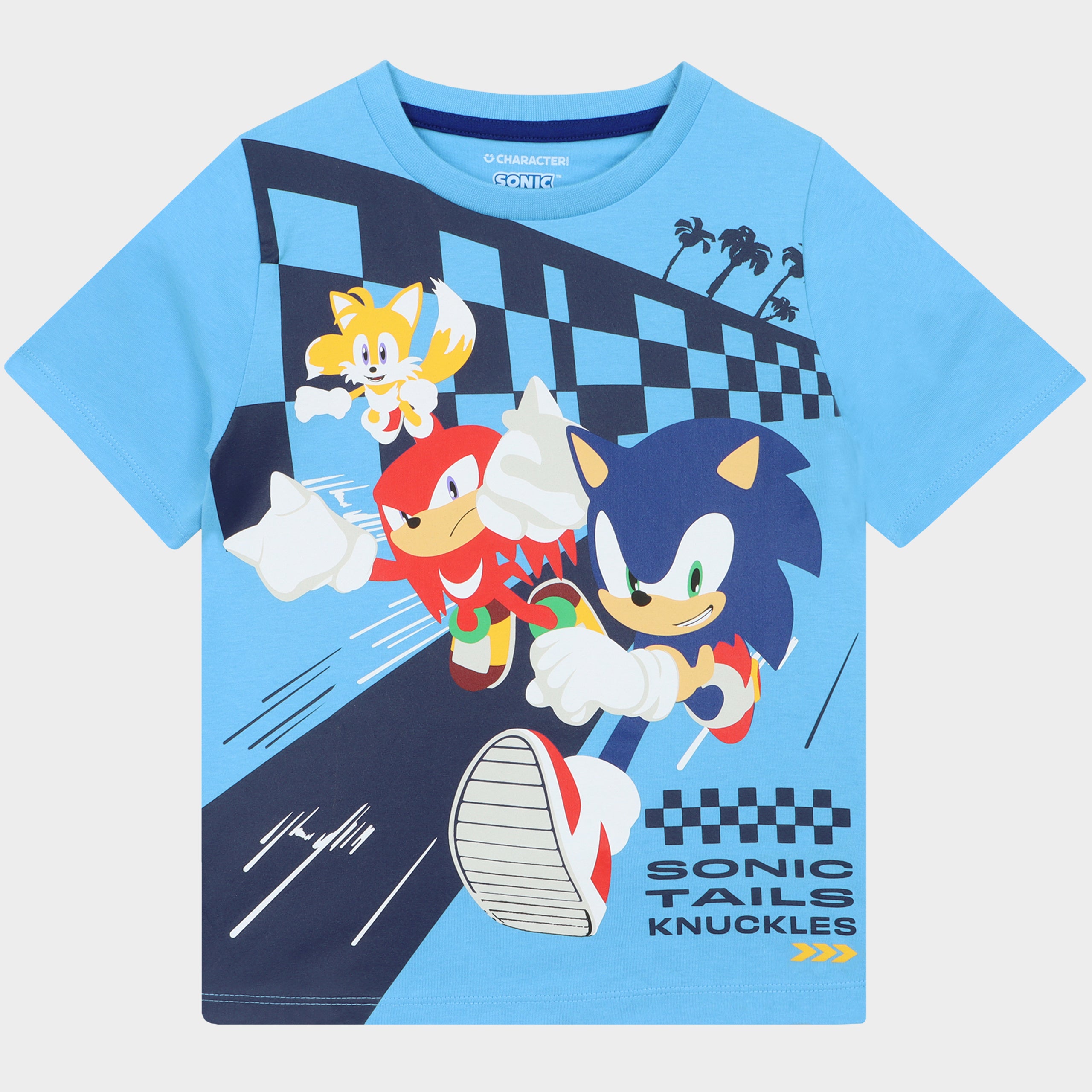 Sonic, Tails & Knuckles Short Pyjamas