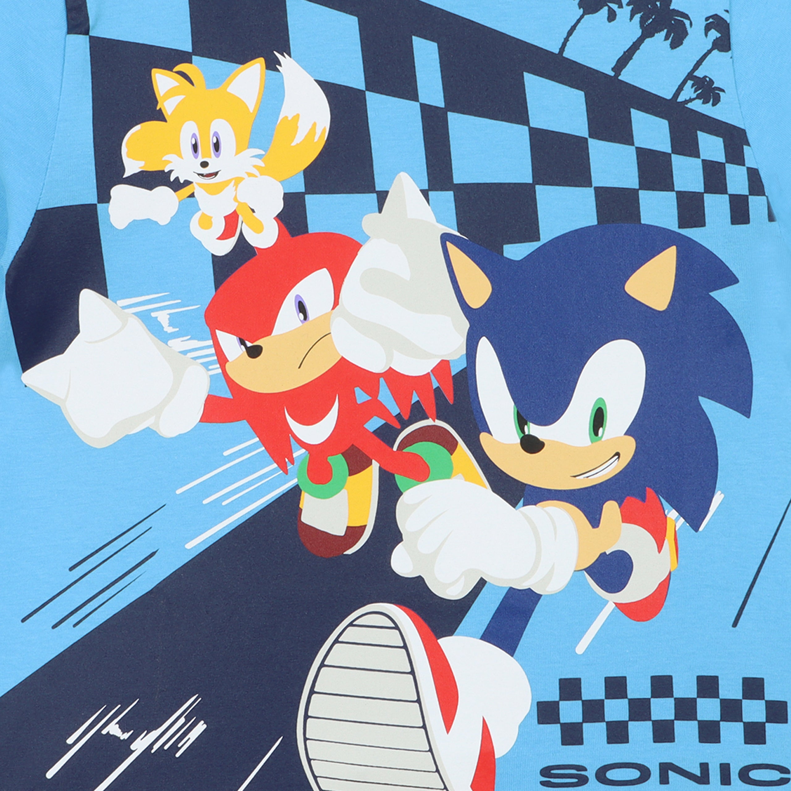 Sonic, Tails & Knuckles Short Pyjamas