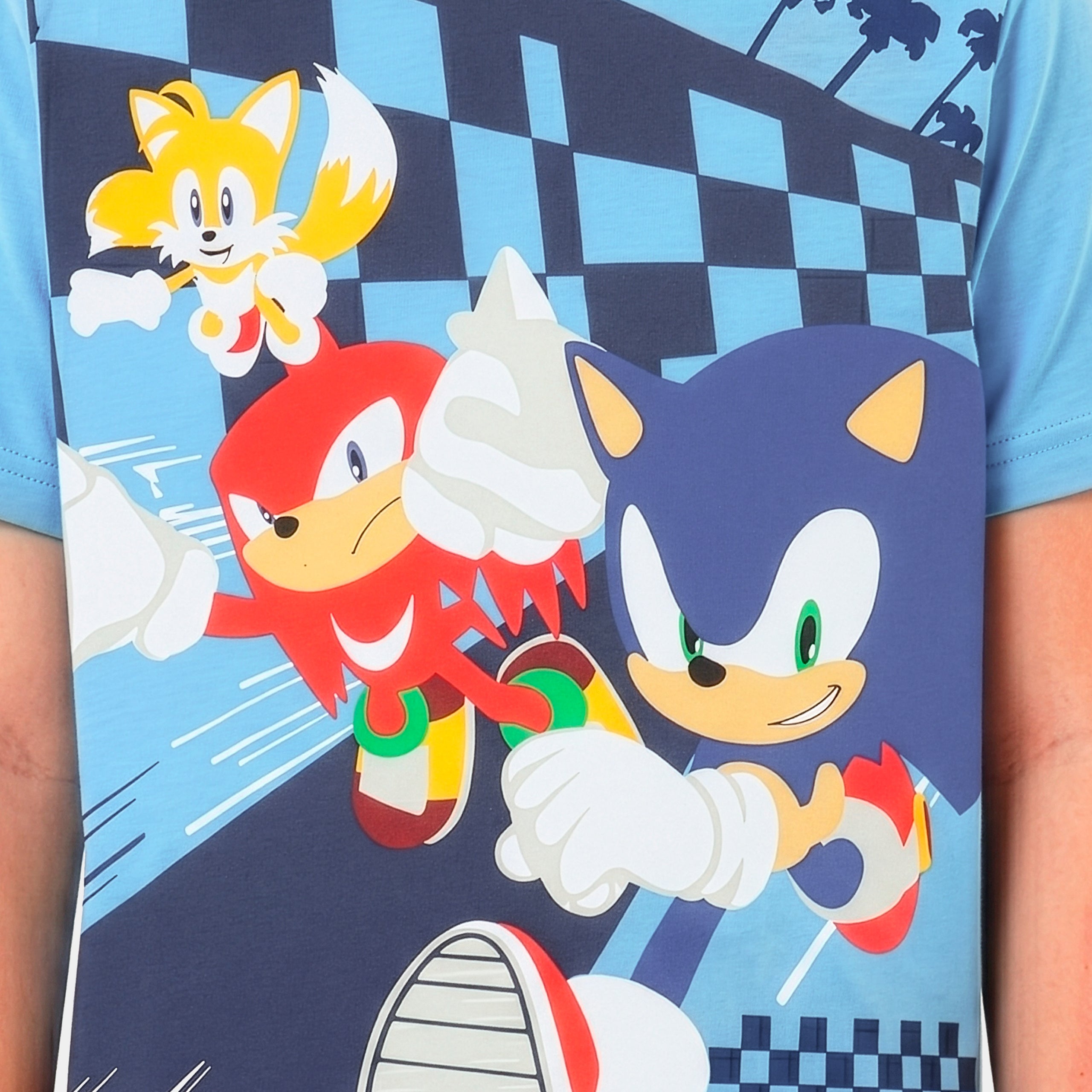 Sonic, Tails & Knuckles Short Pyjamas