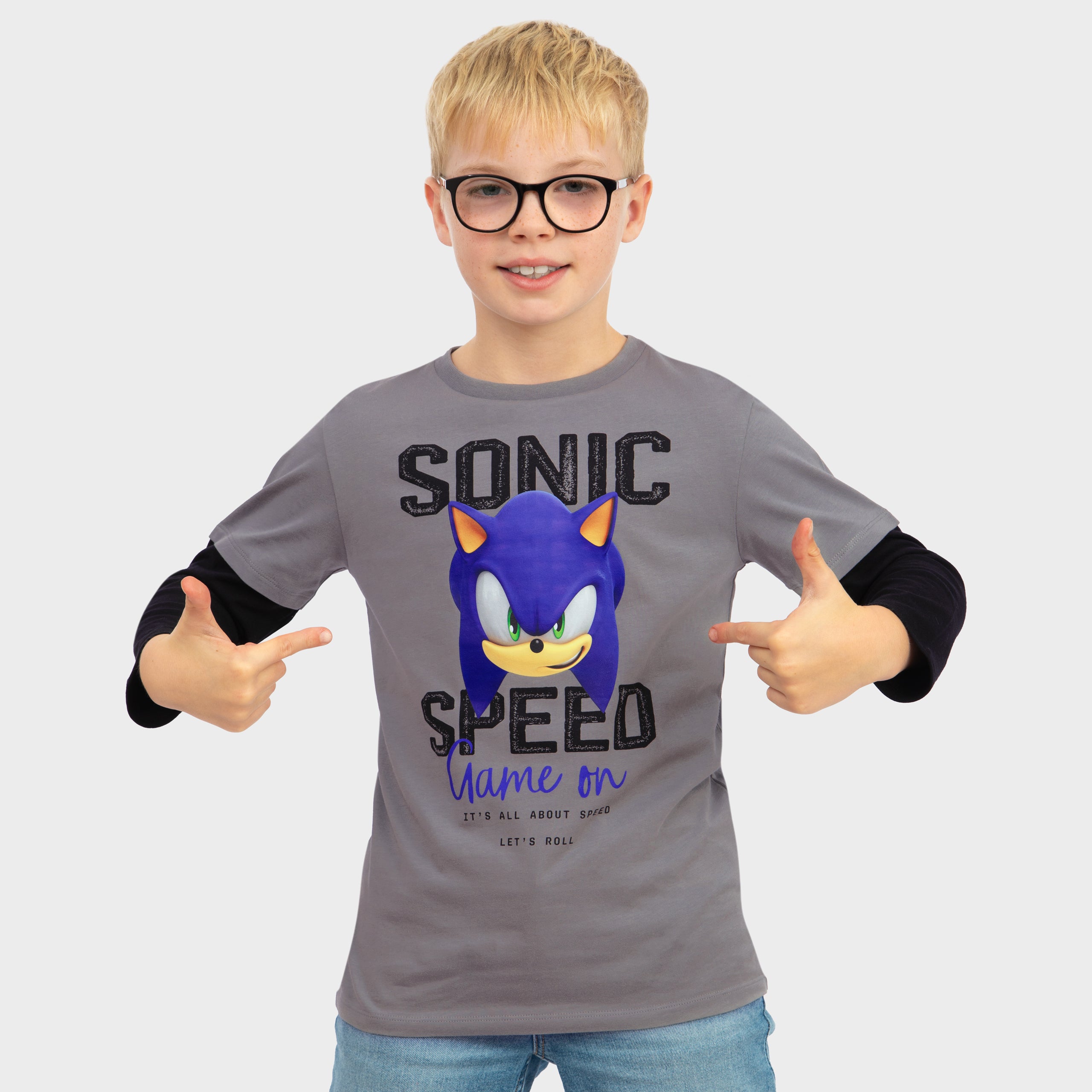 Sonic The Hedgehog Long Sleeve T-Shirt