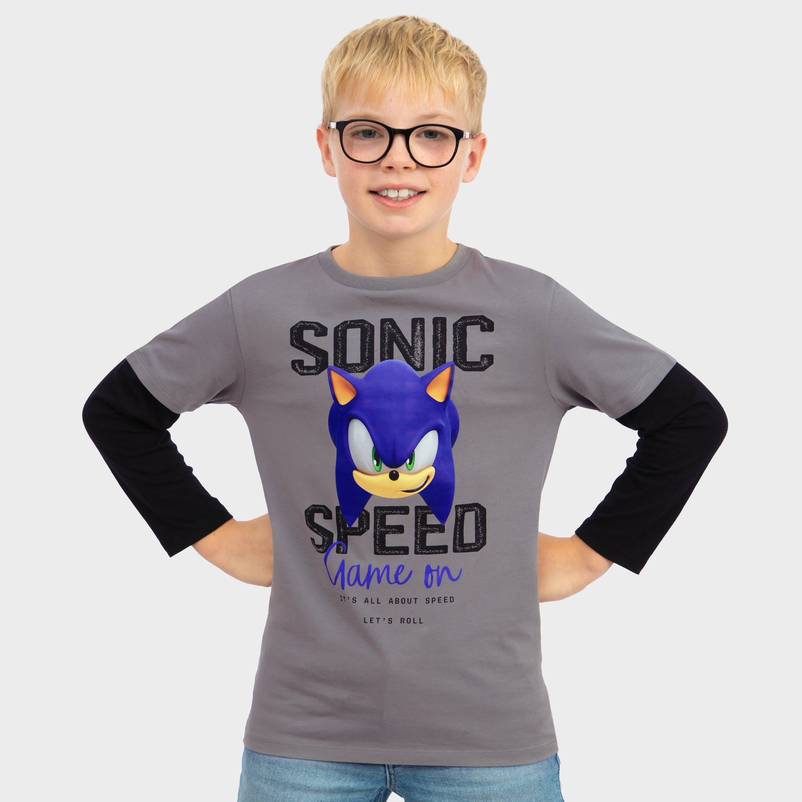 Sonic The Hedgehog Long Sleeve T-Shirt