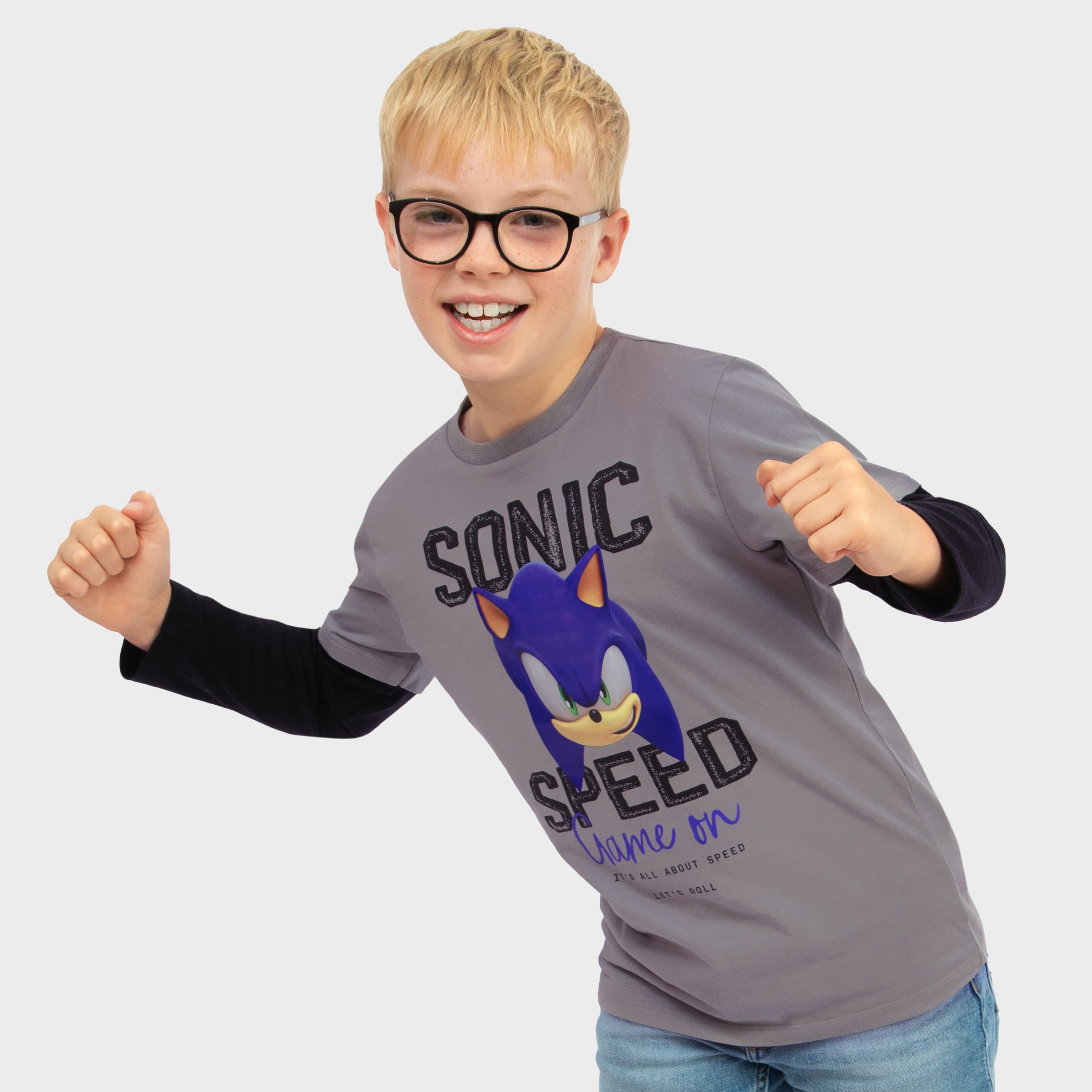 Sonic The Hedgehog Long Sleeve T-Shirt