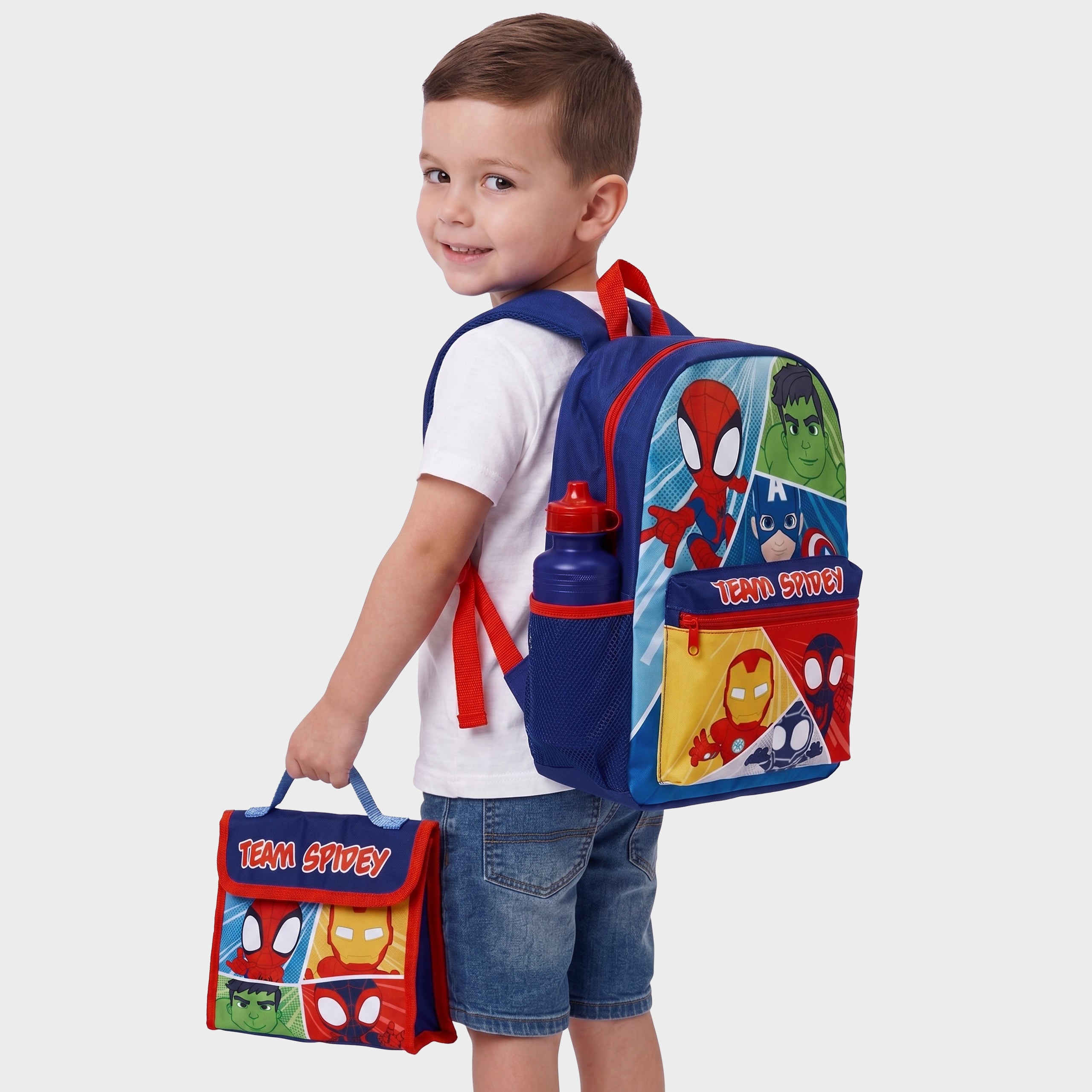 Spidey And His Amazing Friend 4 Piece Backpack Set