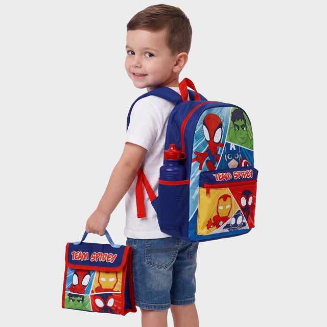 Spidey And His Amazing Friend 4 Piece Backpack Set