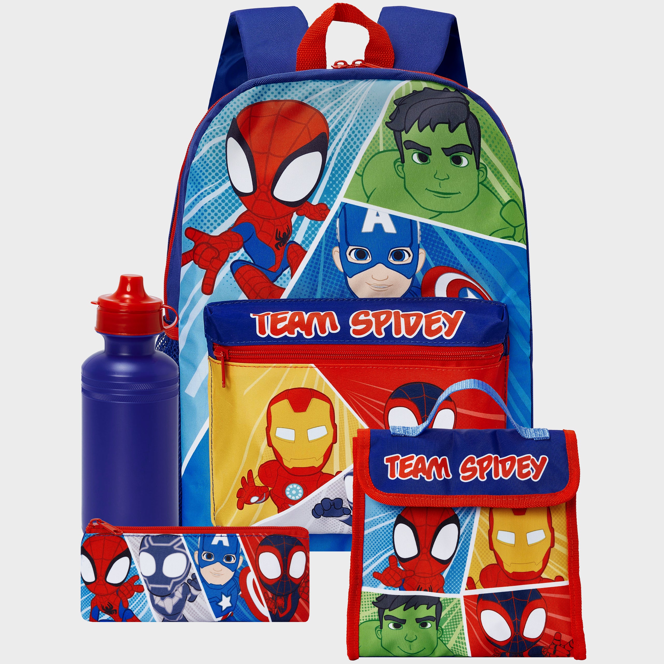 Spidey And His Amazing Friend 4 Piece Backpack Set