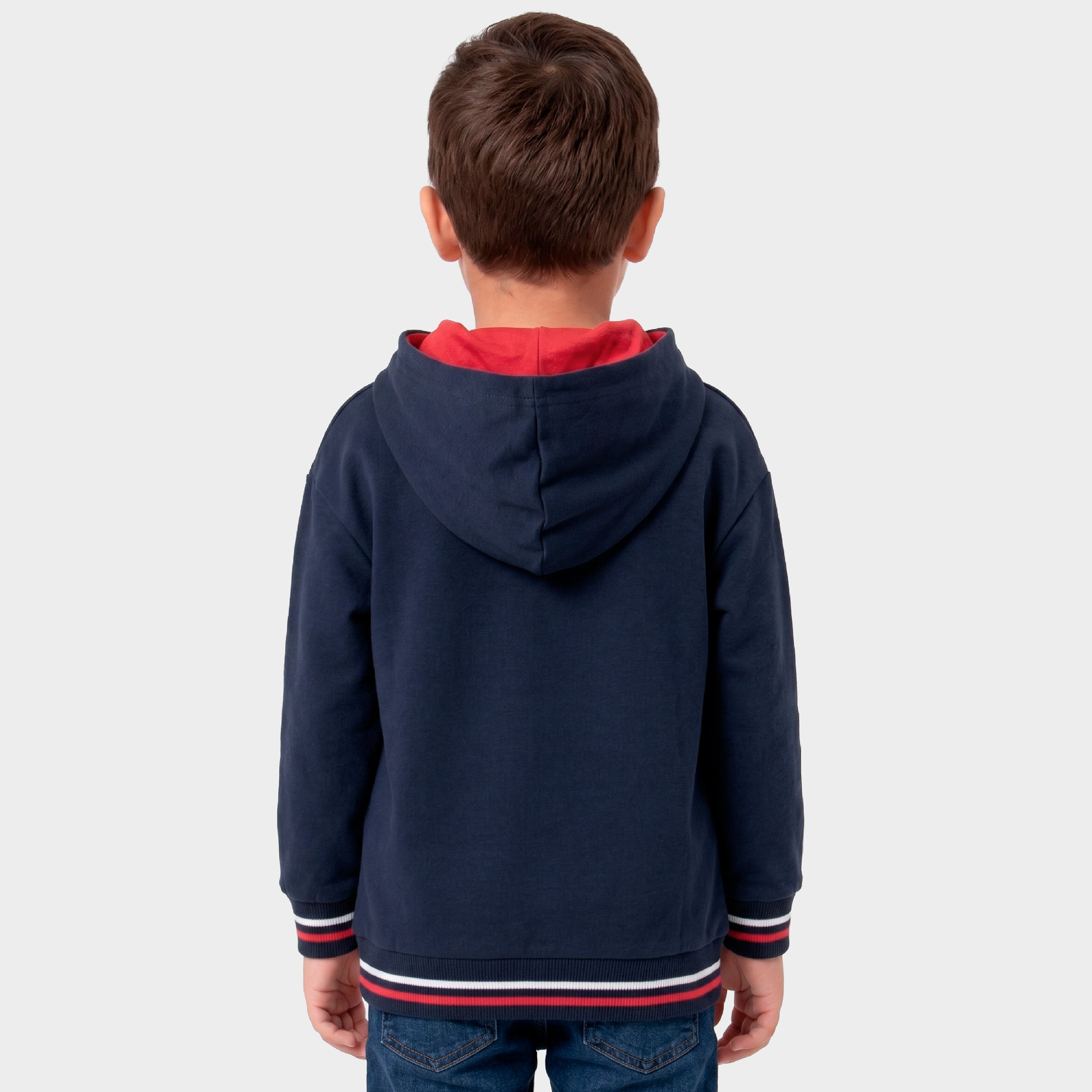 Spidey And His Amazing Friends Hoodie With Red Lined Hood