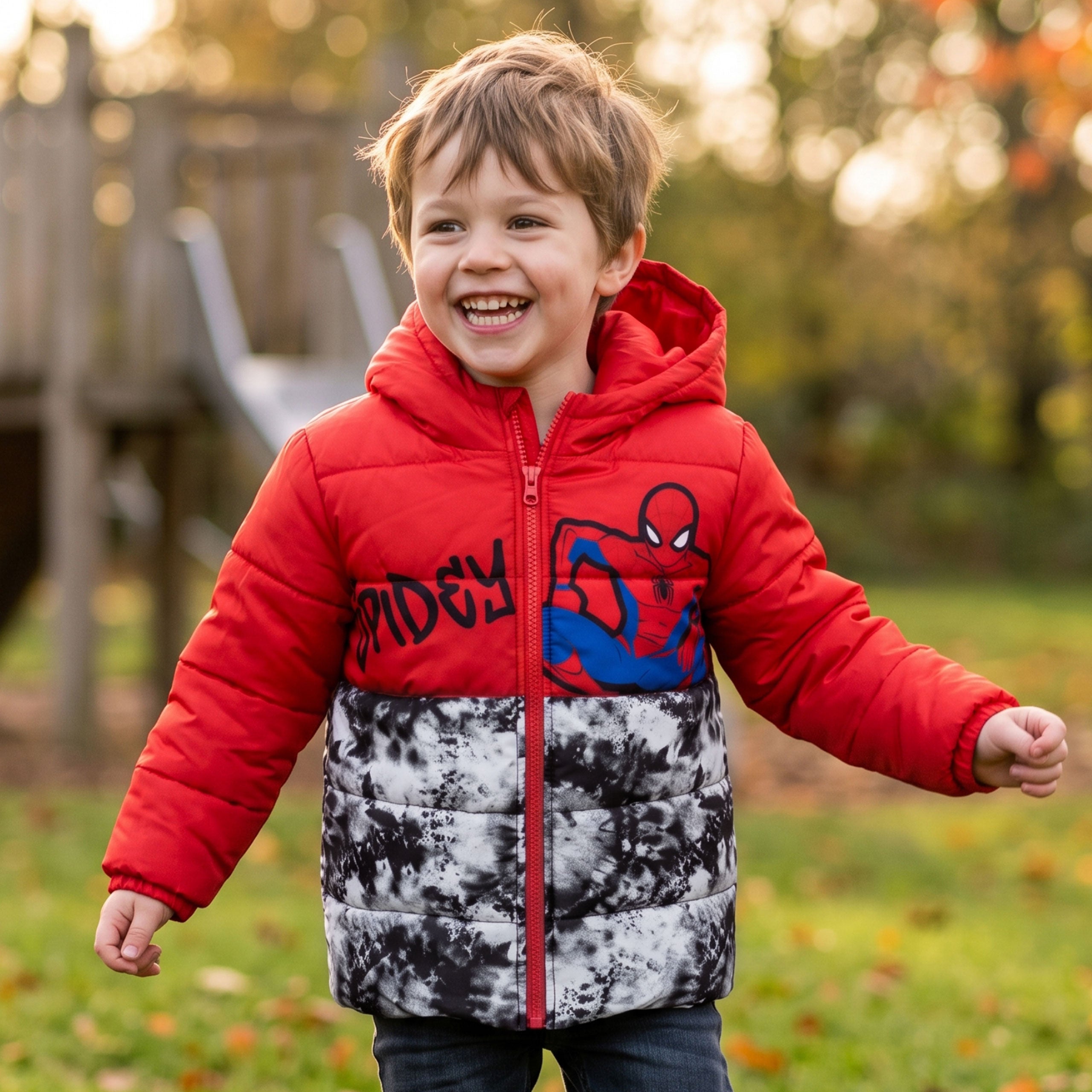 Marvel Spiderman Puffer Jacket