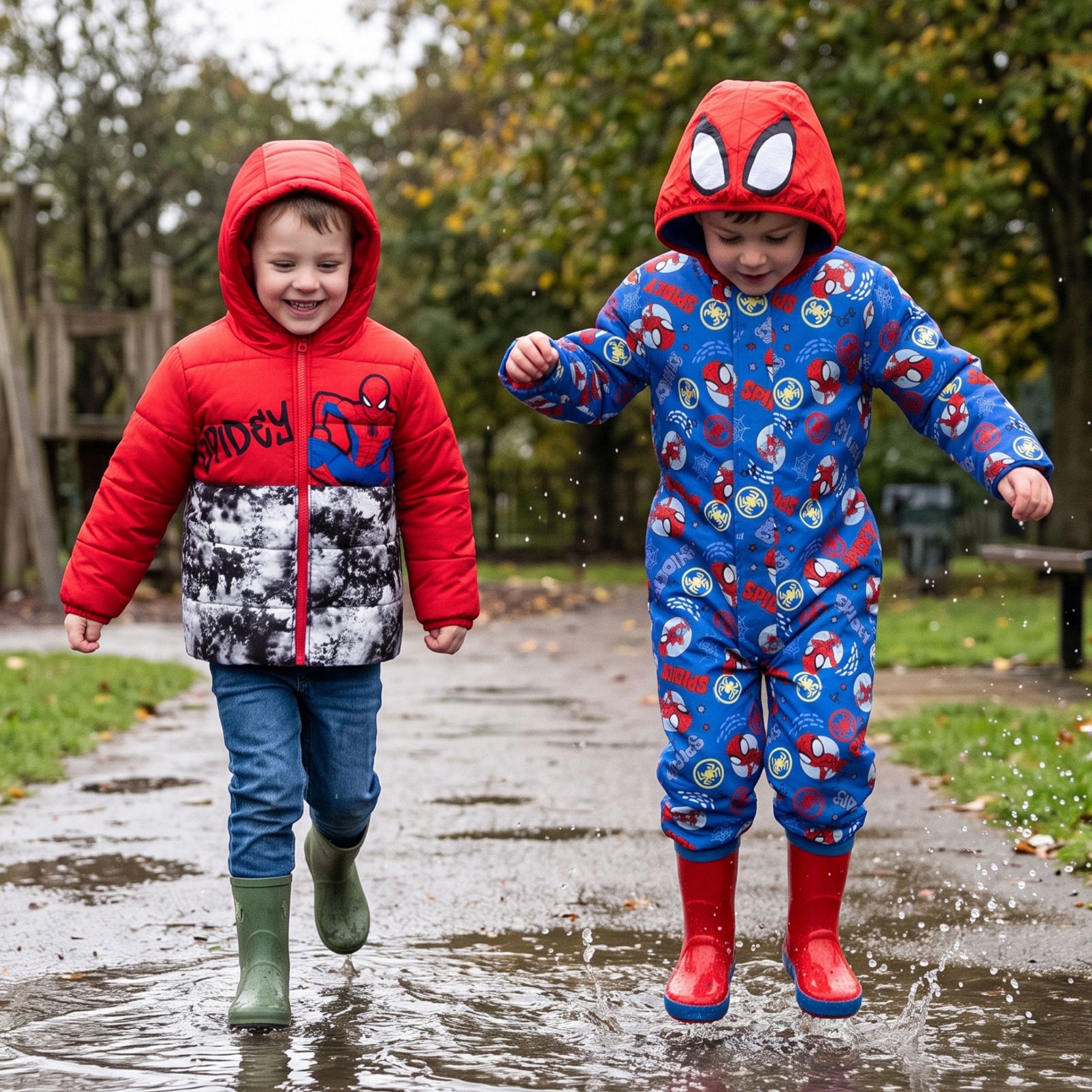 Marvel Spiderman Puffer Jacket