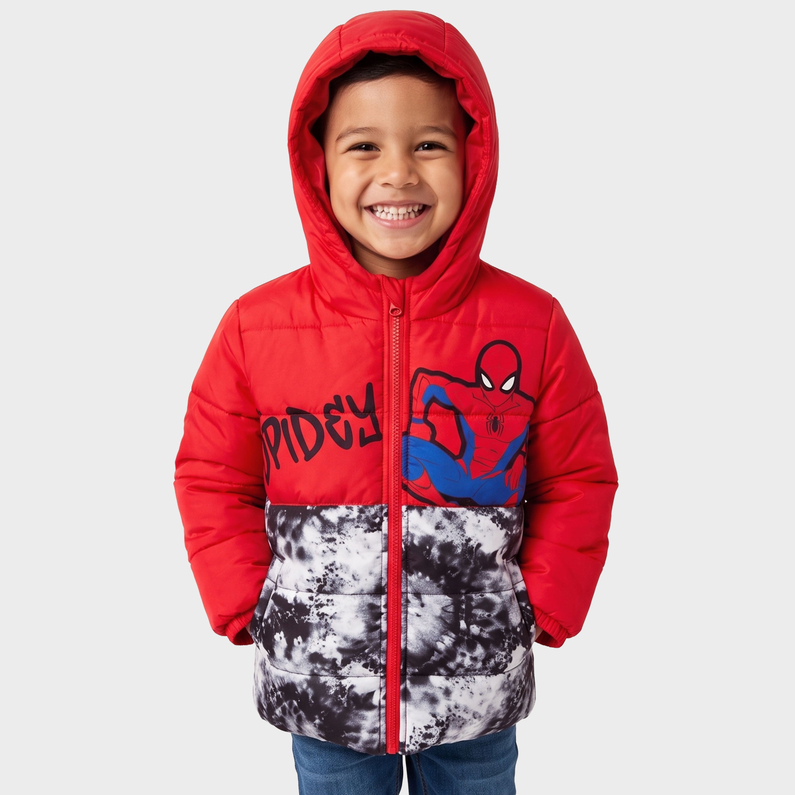 Marvel Spiderman Puffer Jacket