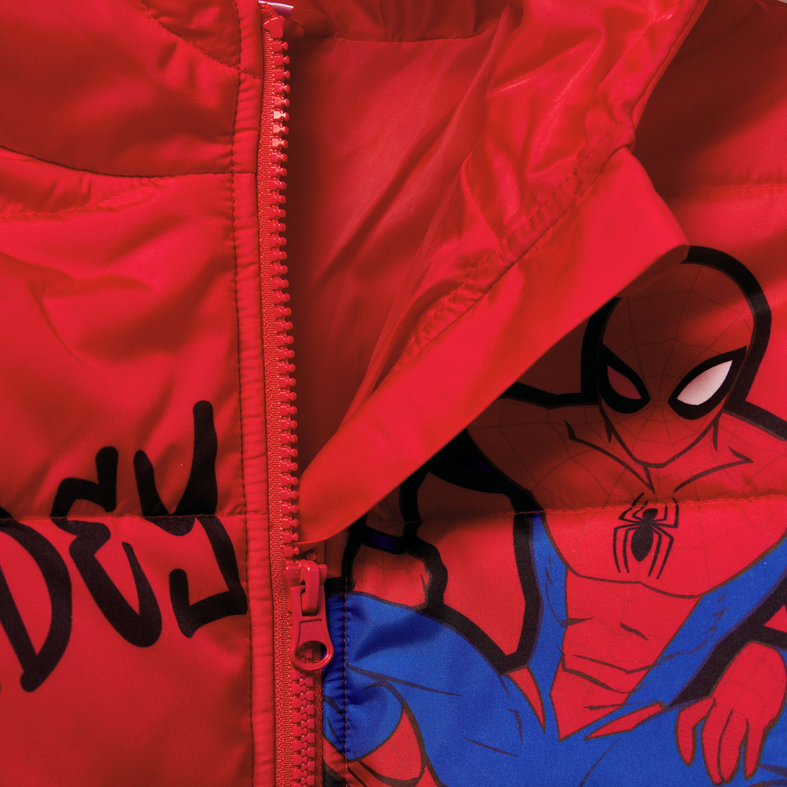 Marvel Spiderman Puffer Jacket