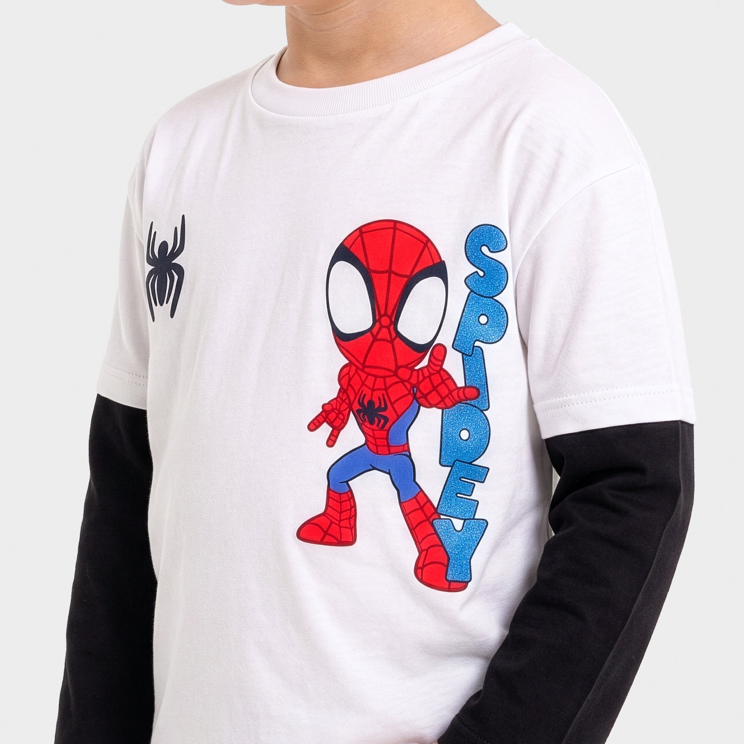 Spidey And His Amazing Friends Foil Detail Long Sleeve T-Shirt
