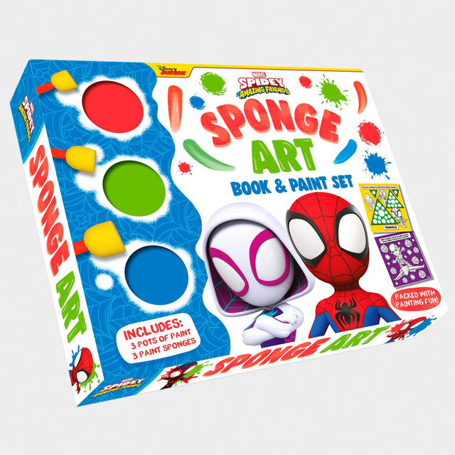 Spidey And His Amazing Friends Sponge Art Set - Character.com