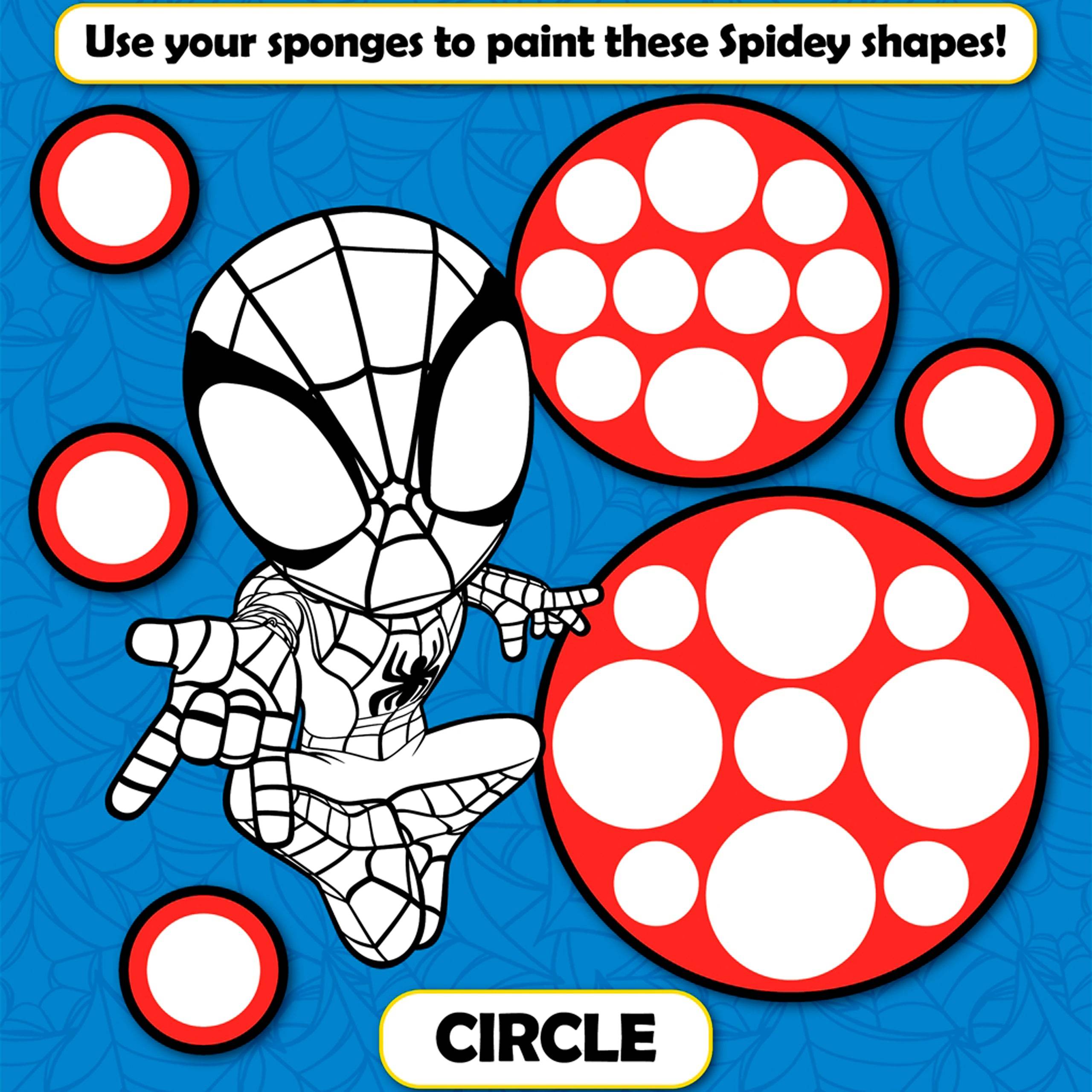Spidey And His Amazing Friends Sponge Art Set - Character.com