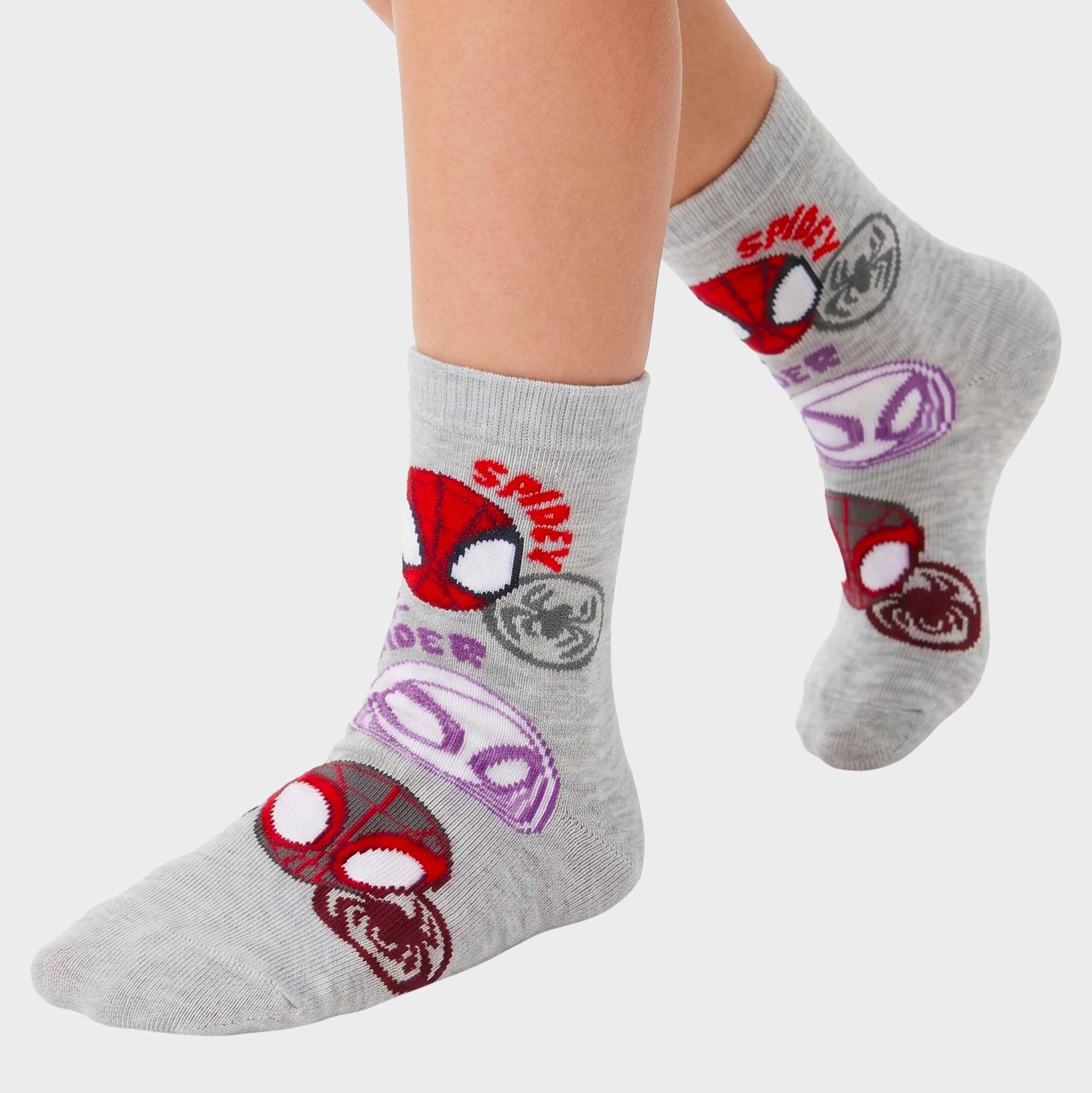 Marvel Spidey And His Amazing Friends Socks 3 Pack
