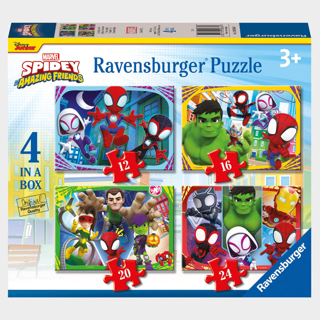 Spiderman Set Of 4 Jigsaws - Character.com