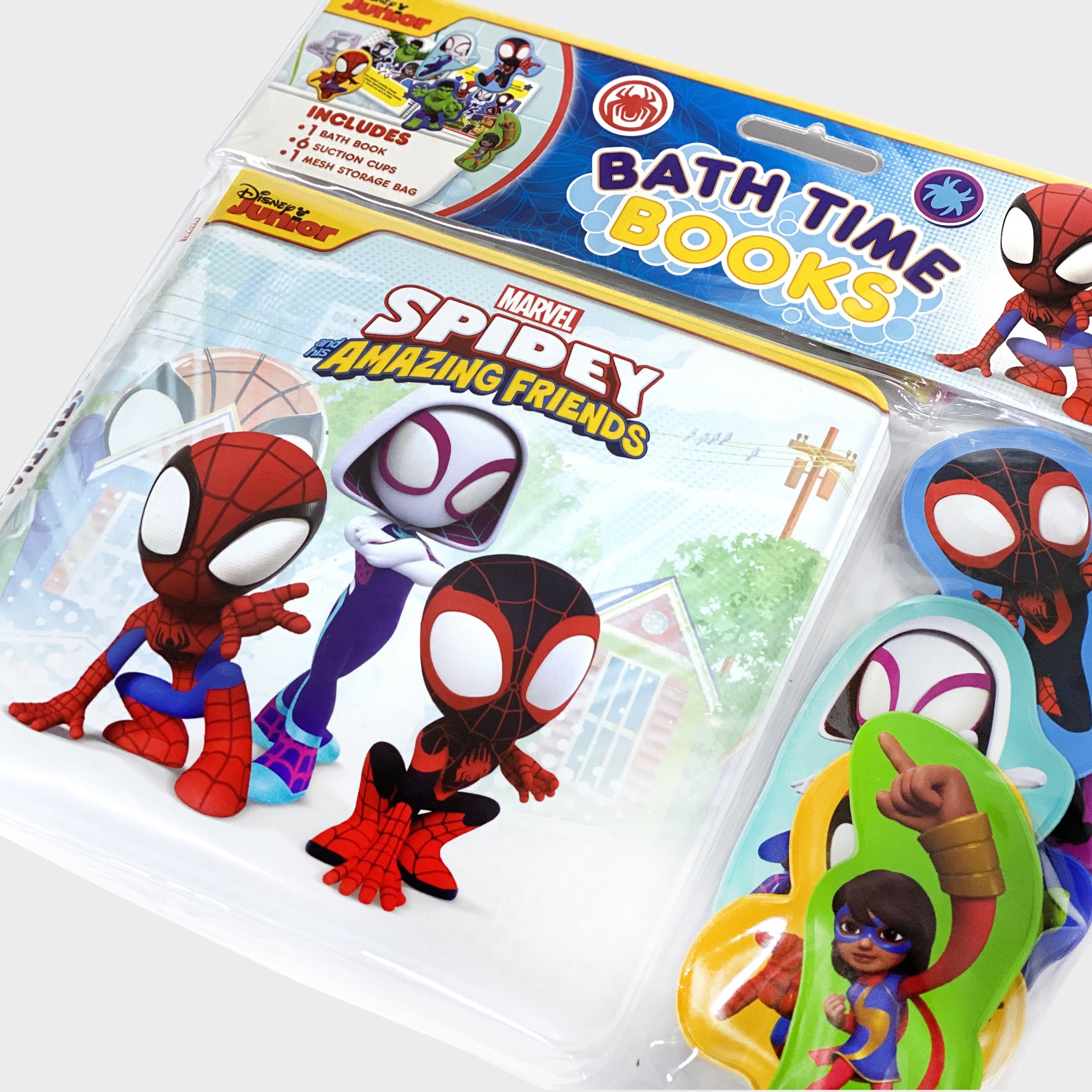 Spidey And His Amazing Friends Bath Time Book