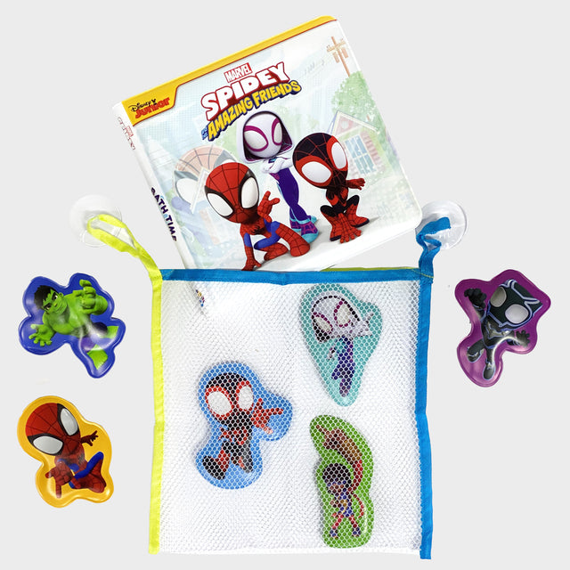 Spidey And His Amazing Friends Bath Time Book
