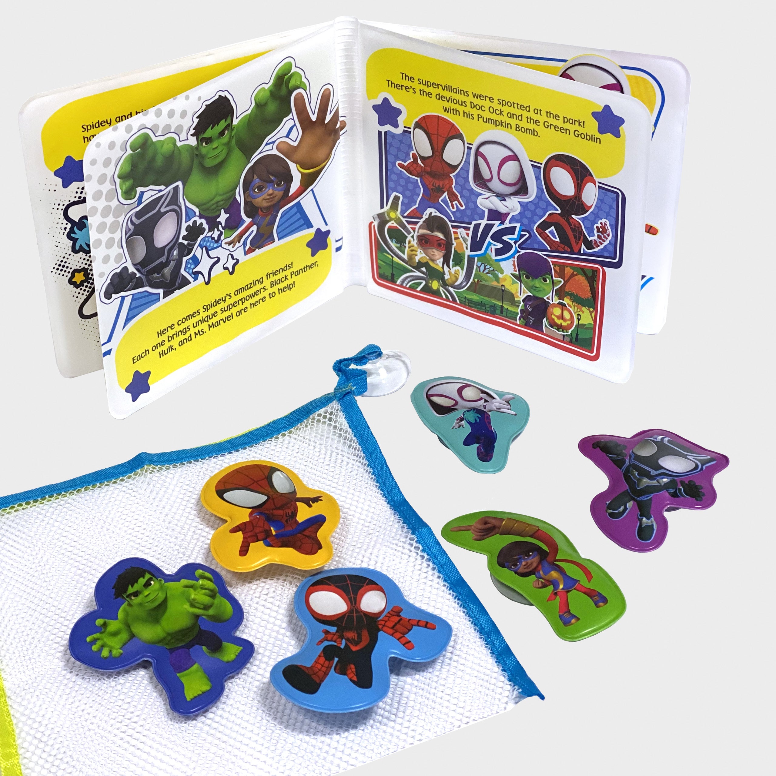 Spidey And His Amazing Friends Bath Time Book
