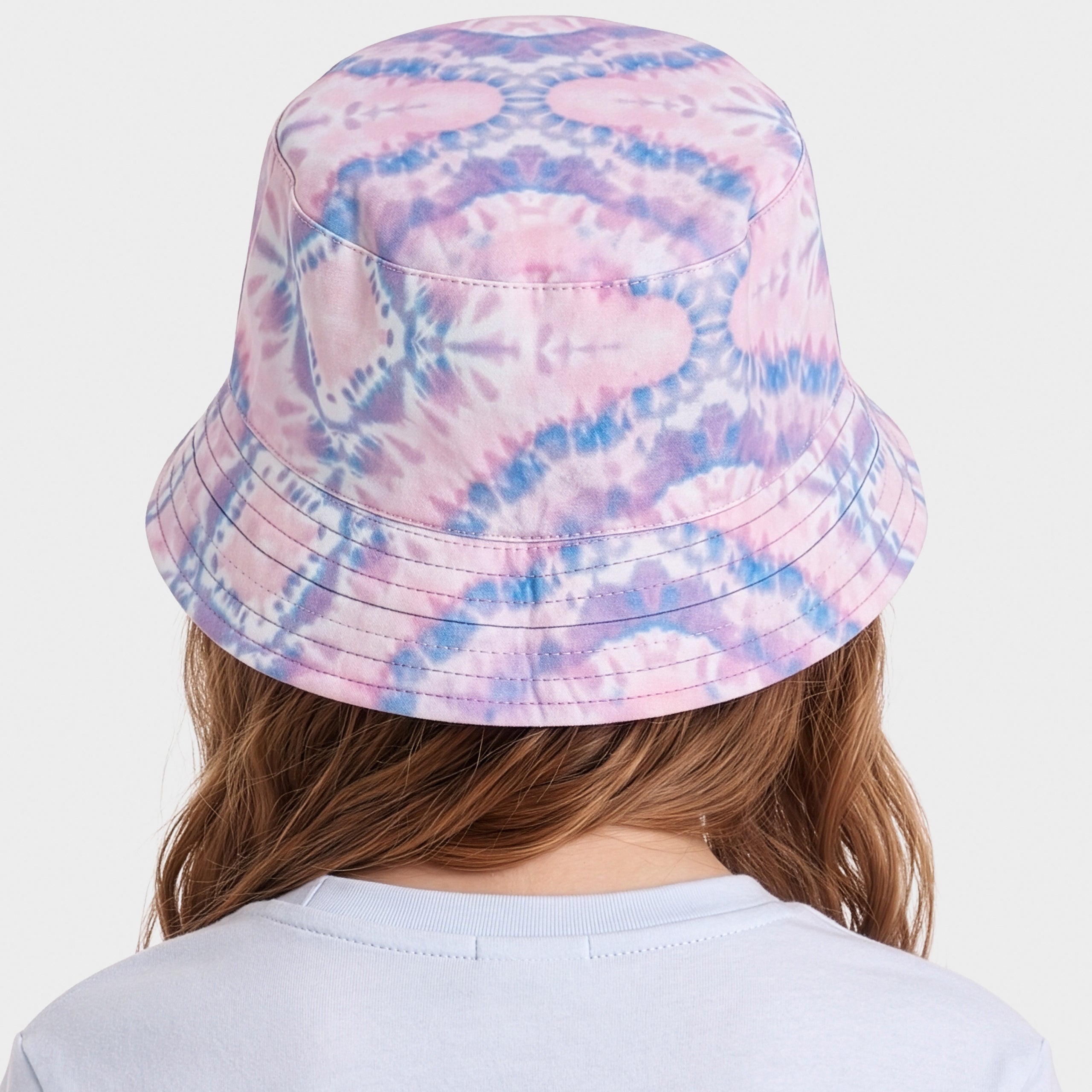 Disney Stitch And Angel Tie Dye Bucket Hat
