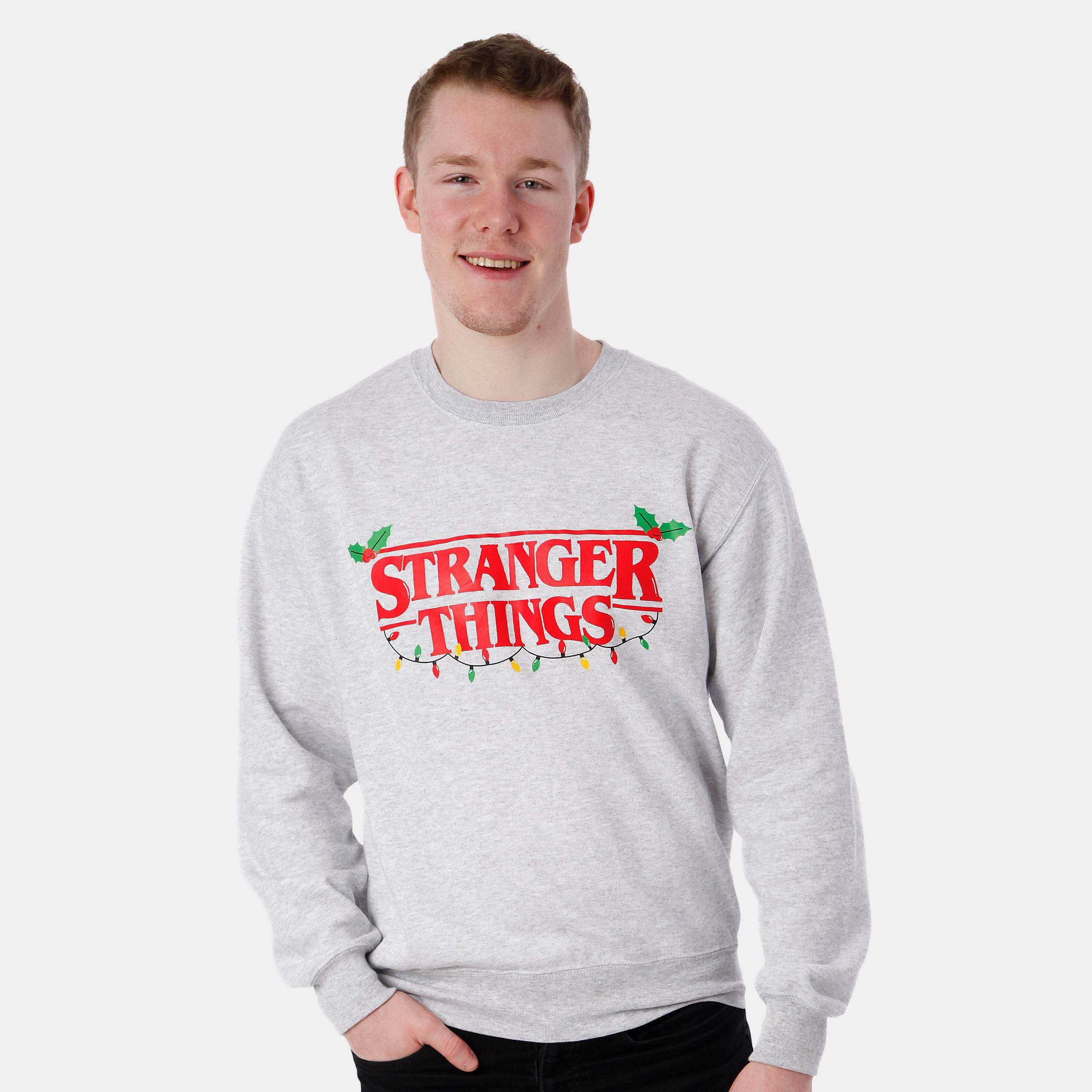 Mens Stranger Things Christmas Sweatshirt - Character.com