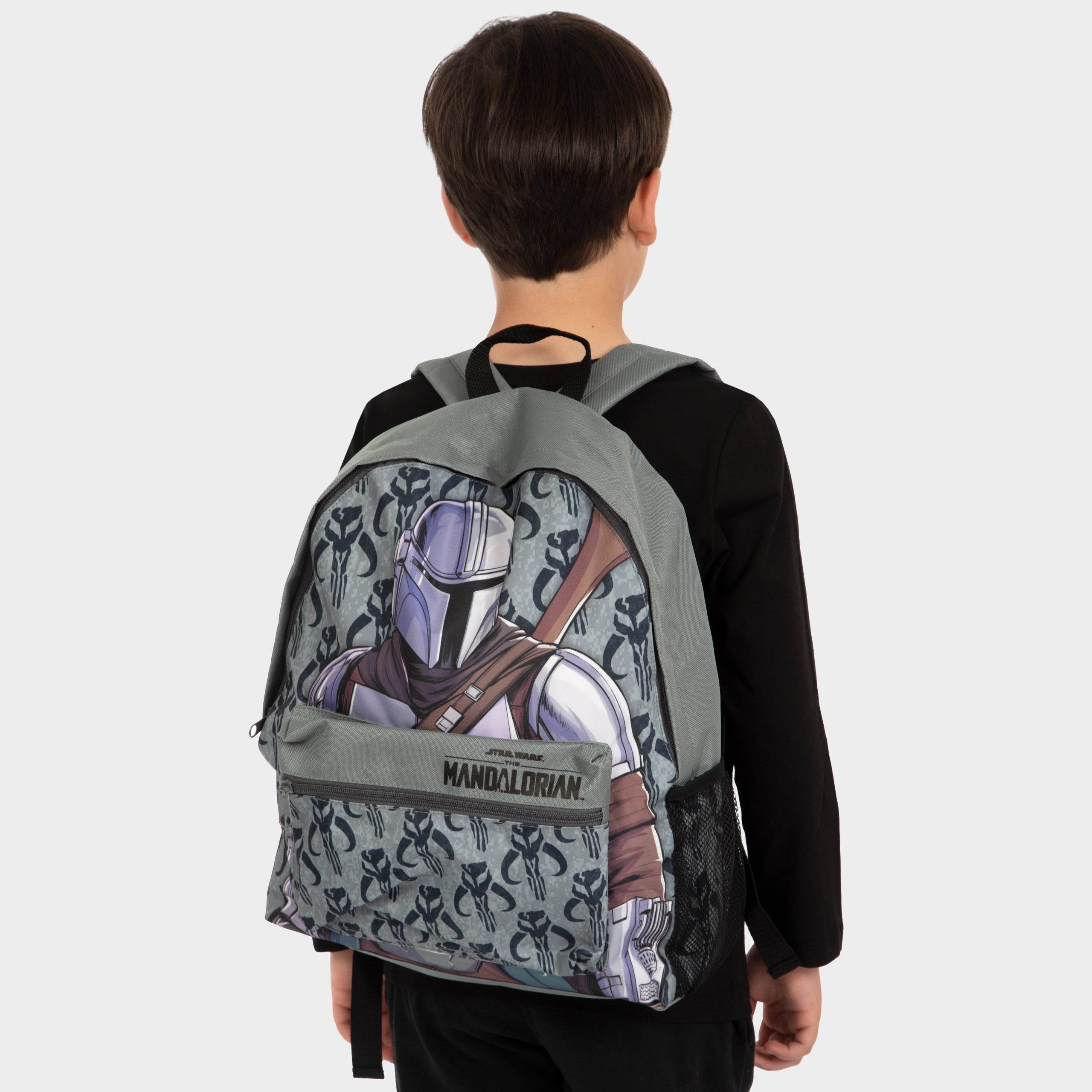 Star Wars Backpack The Mandalorian Boys School Bag