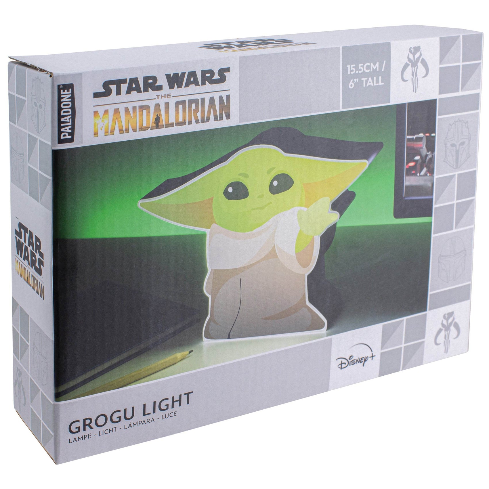 The Mandalorian Grogu Box Light Kids & Adult Official