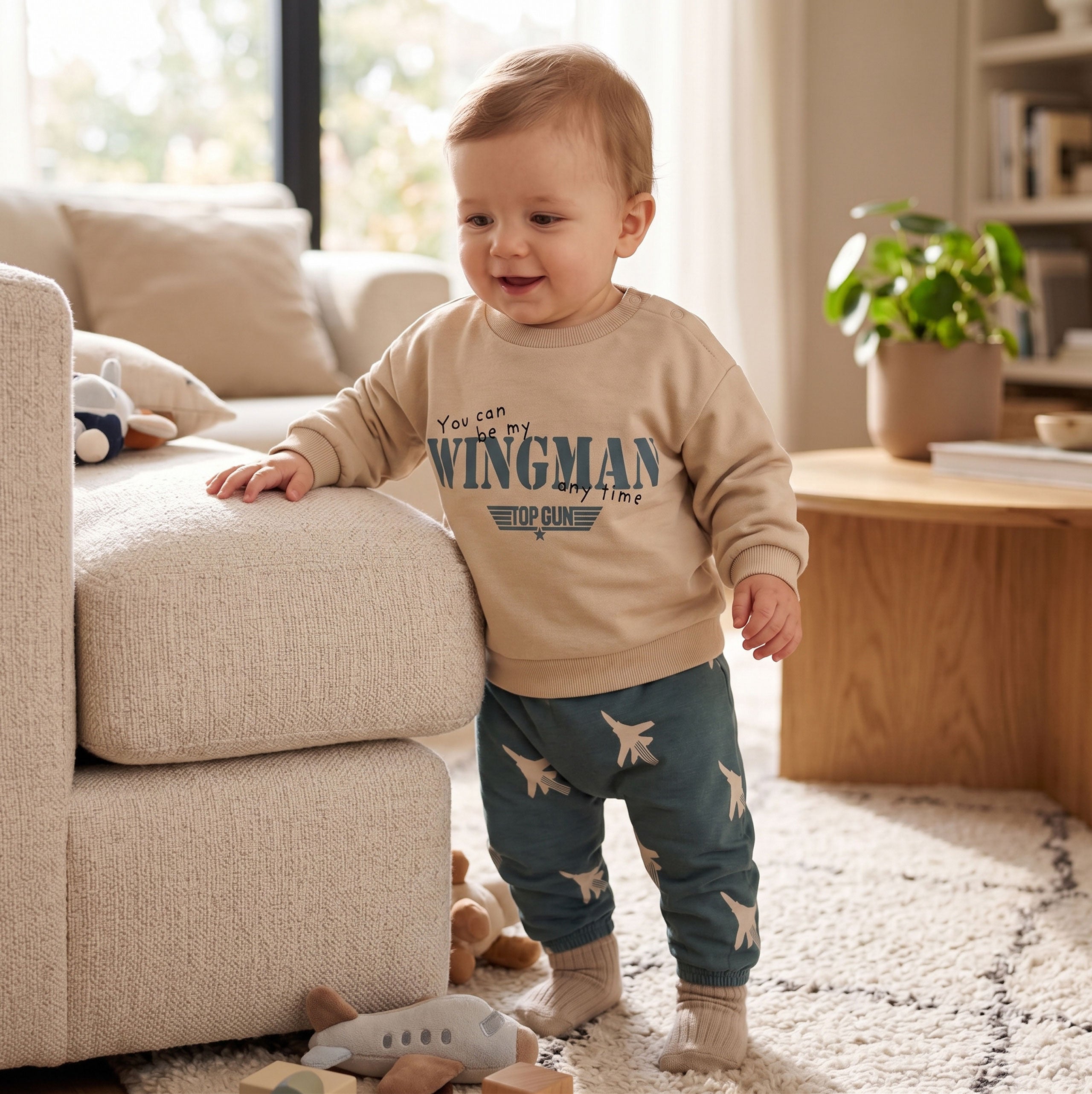 Top Gun Baby Outfit Set