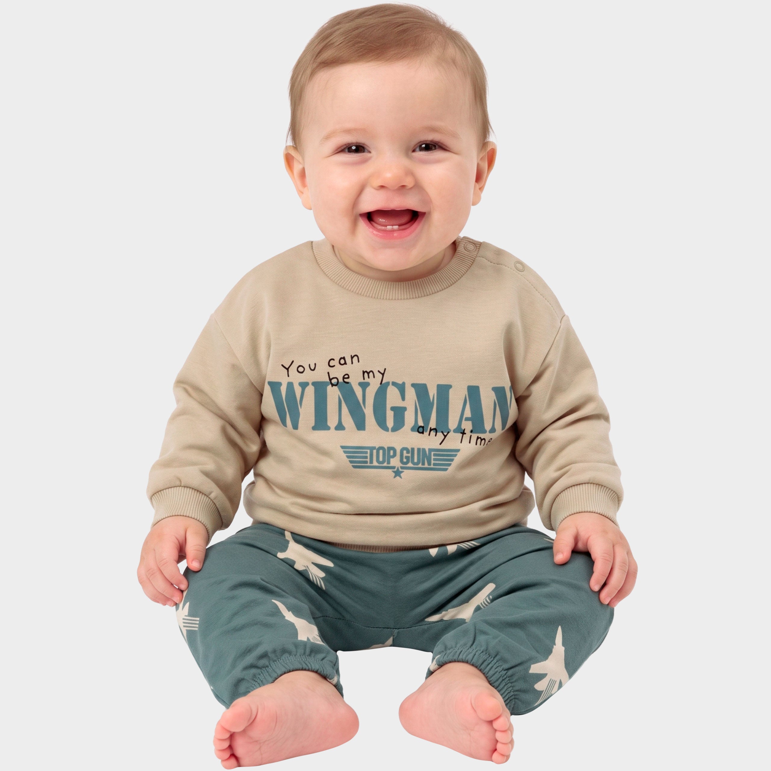 Top Gun Baby Outfit Set