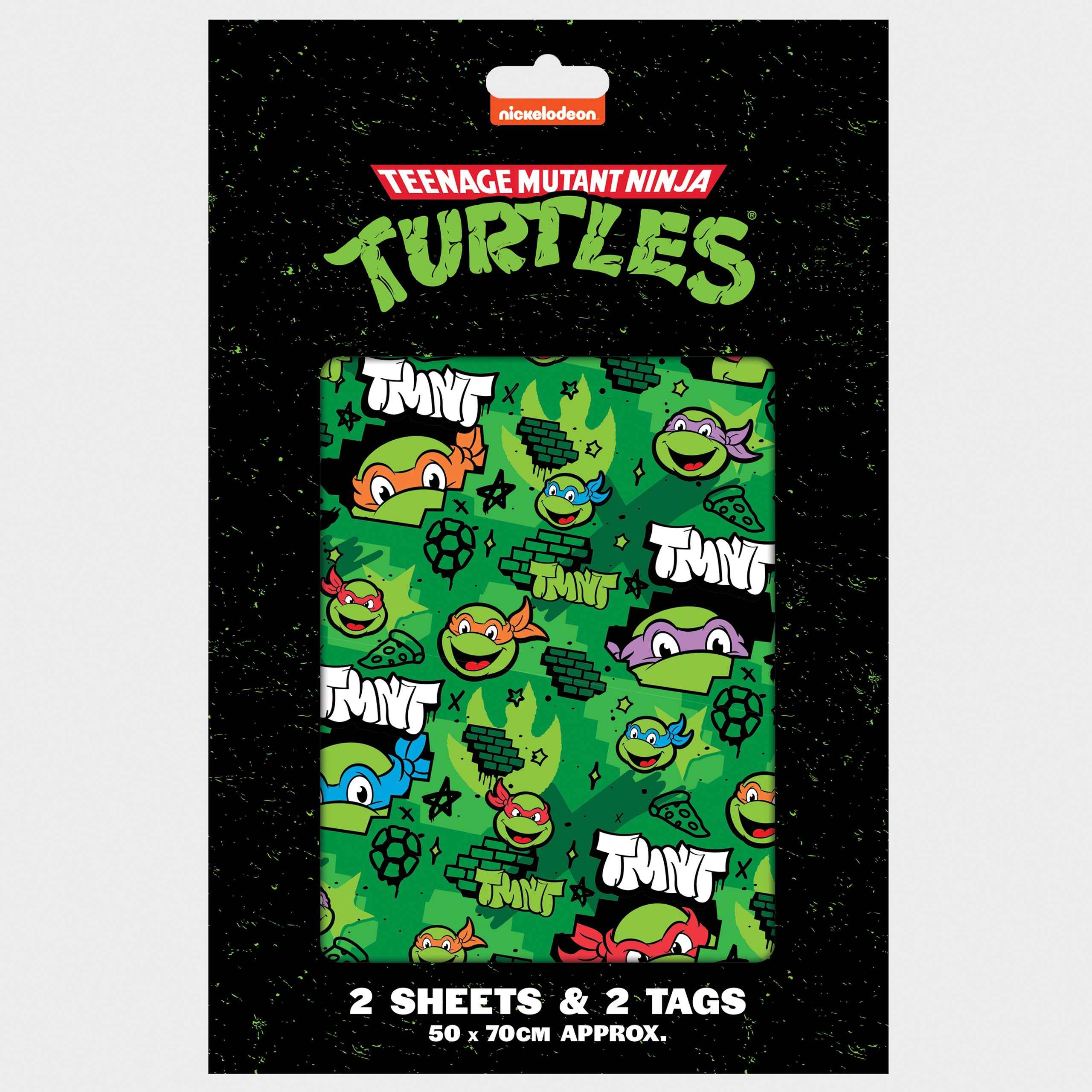 Teenage Mutant Ninja Turtles Gift Wrap And Tags