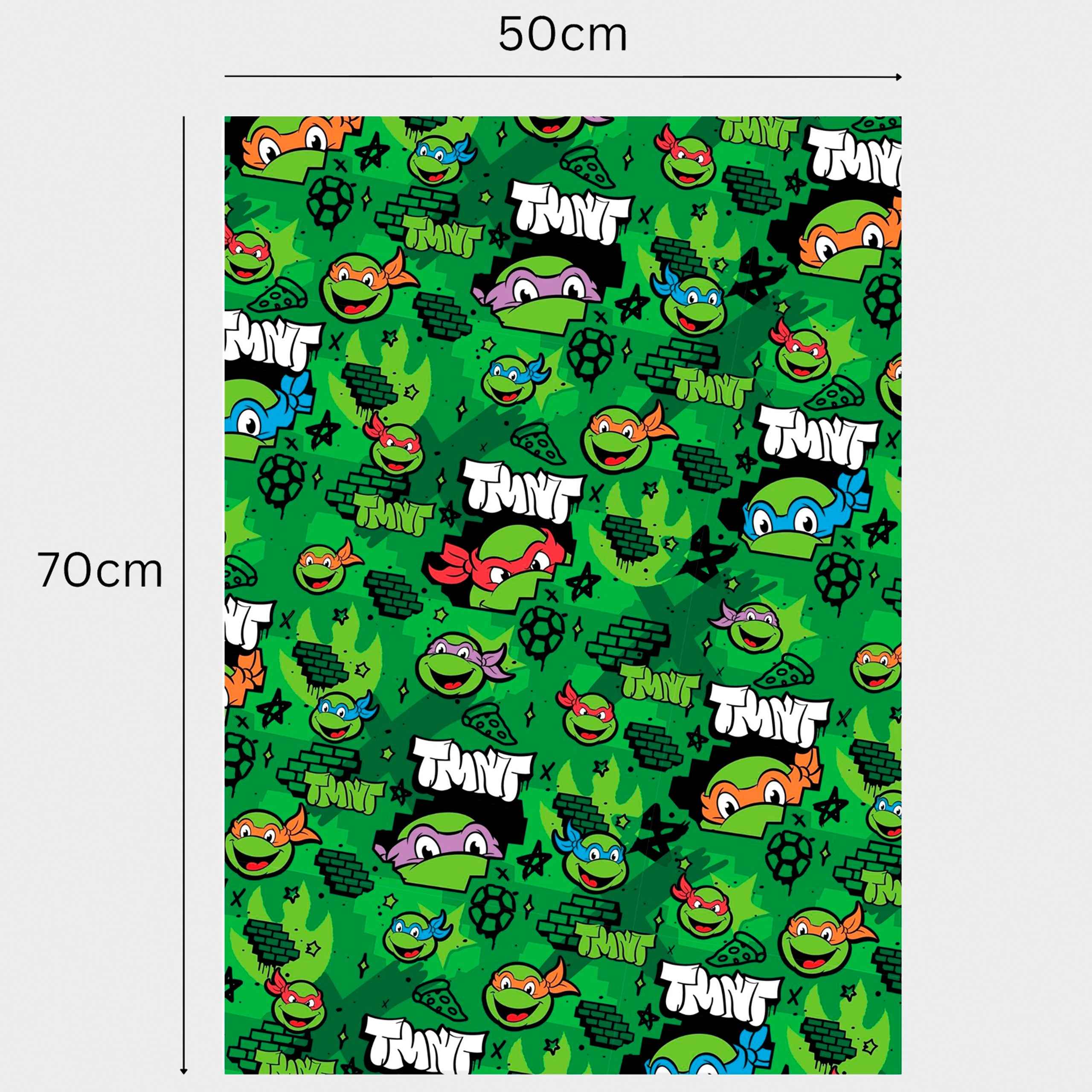 Teenage Mutant Ninja Turtles Gift Wrap And Tags