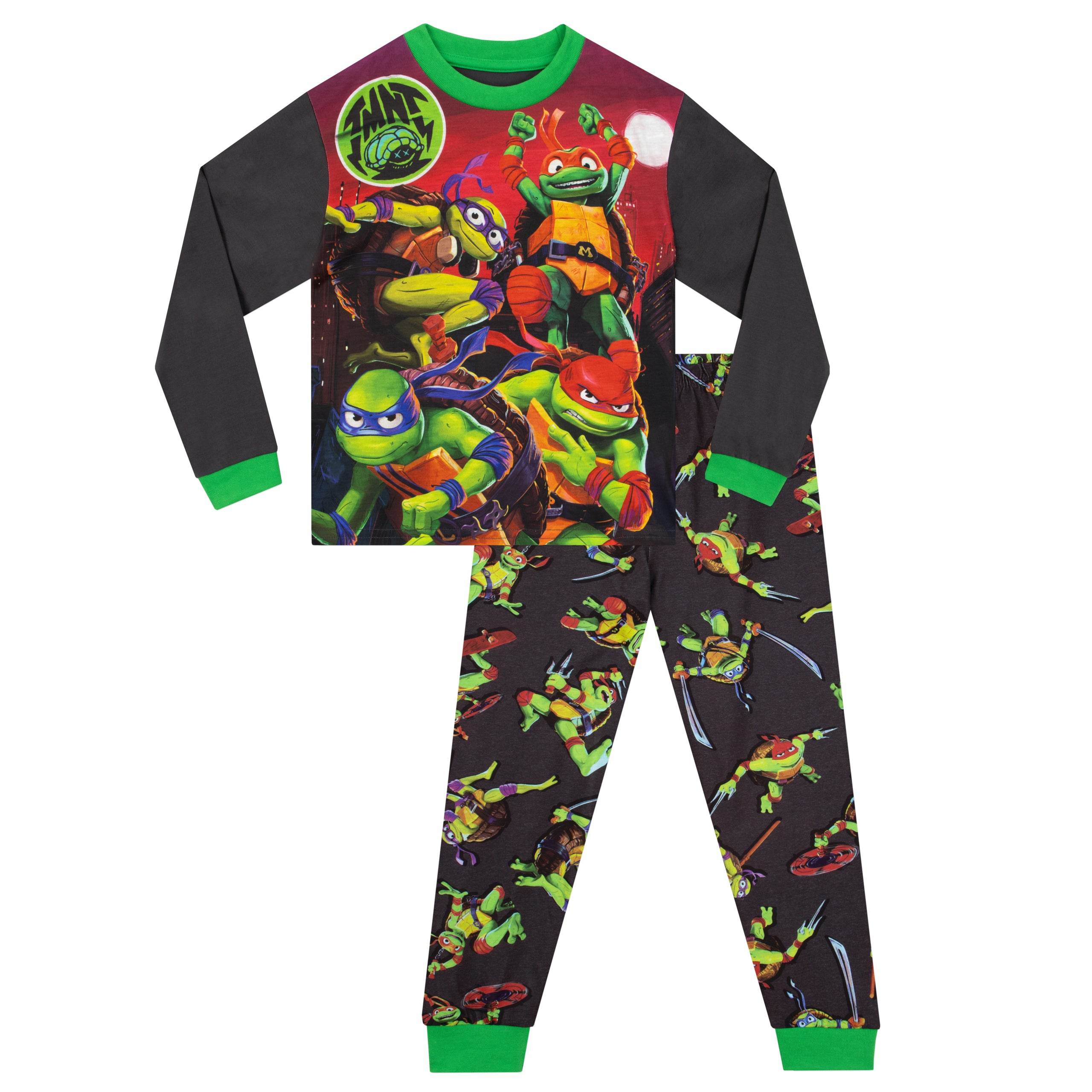 Teenage Mutant Ninja Turtles Pyjamas TMNT Boys PJs