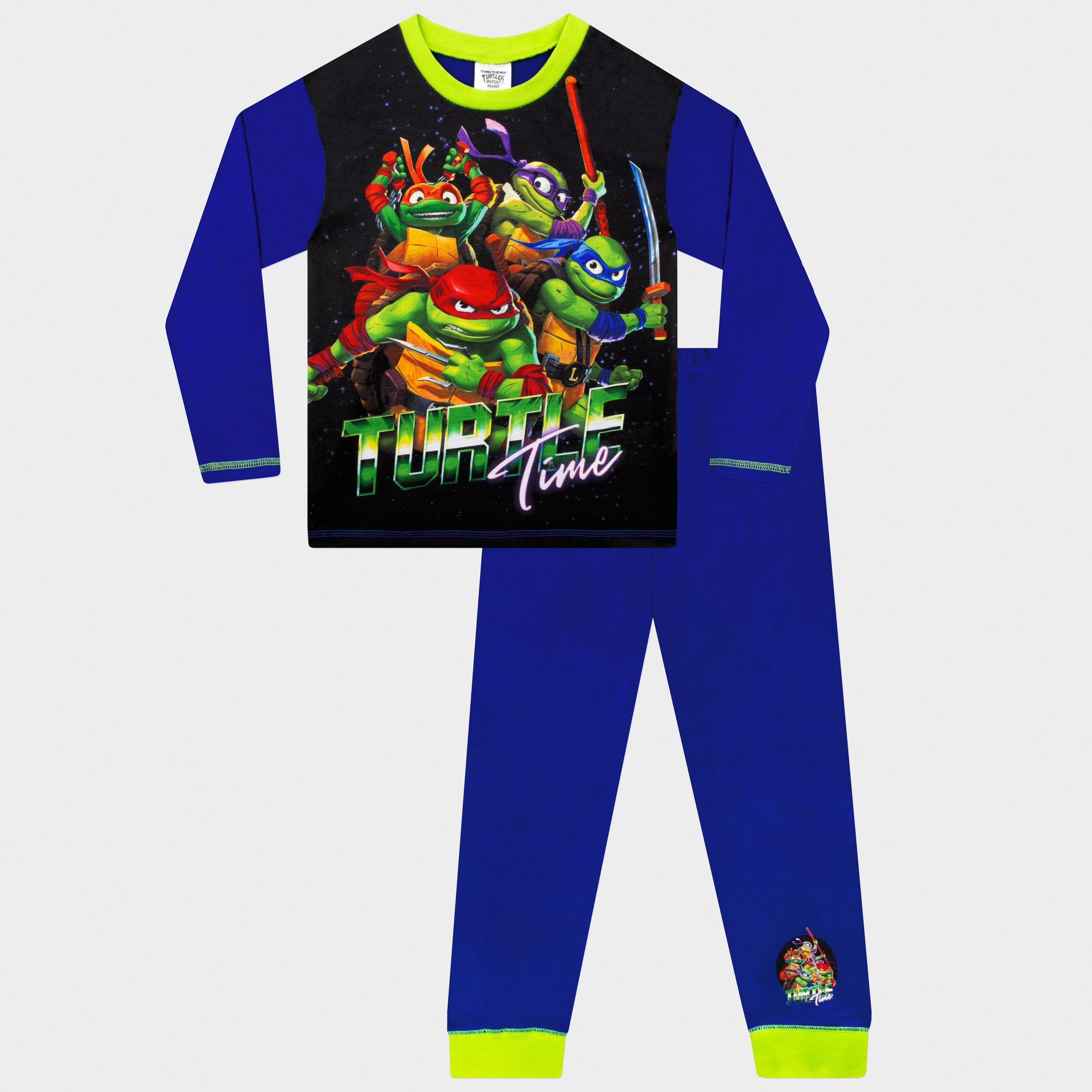 Teenage Mutant Ninja Turtles Turtle Time Long Pyjamas