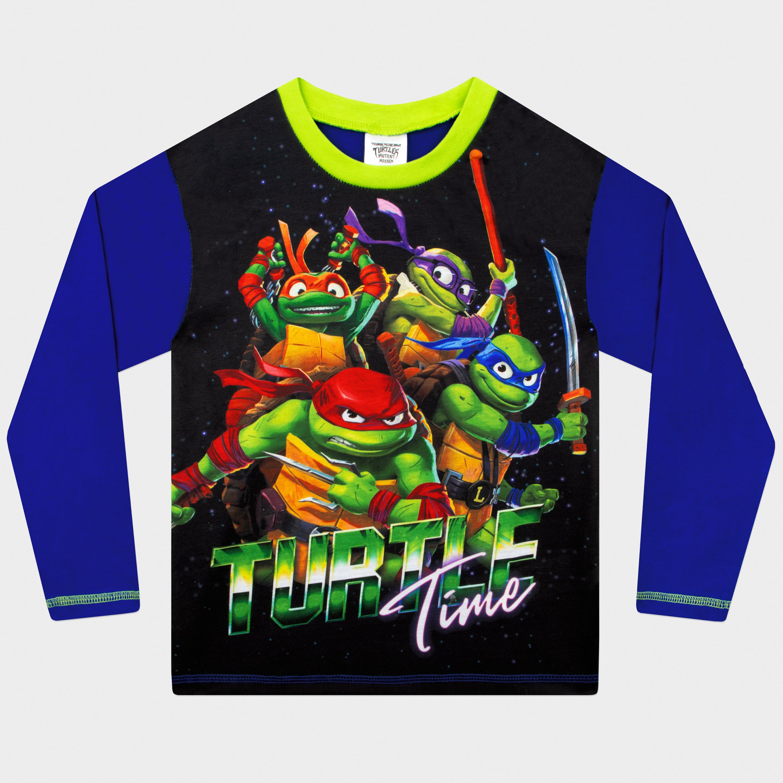 Teenage Mutant Ninja Turtles Turtle Time Long Pyjamas