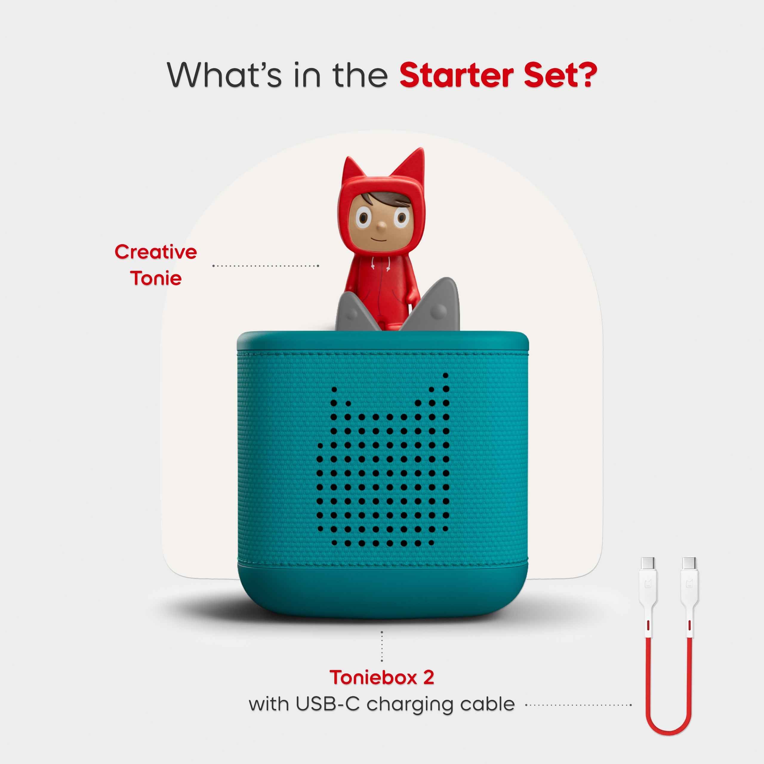 Toniebox 2 Tropical Teal Starter Set