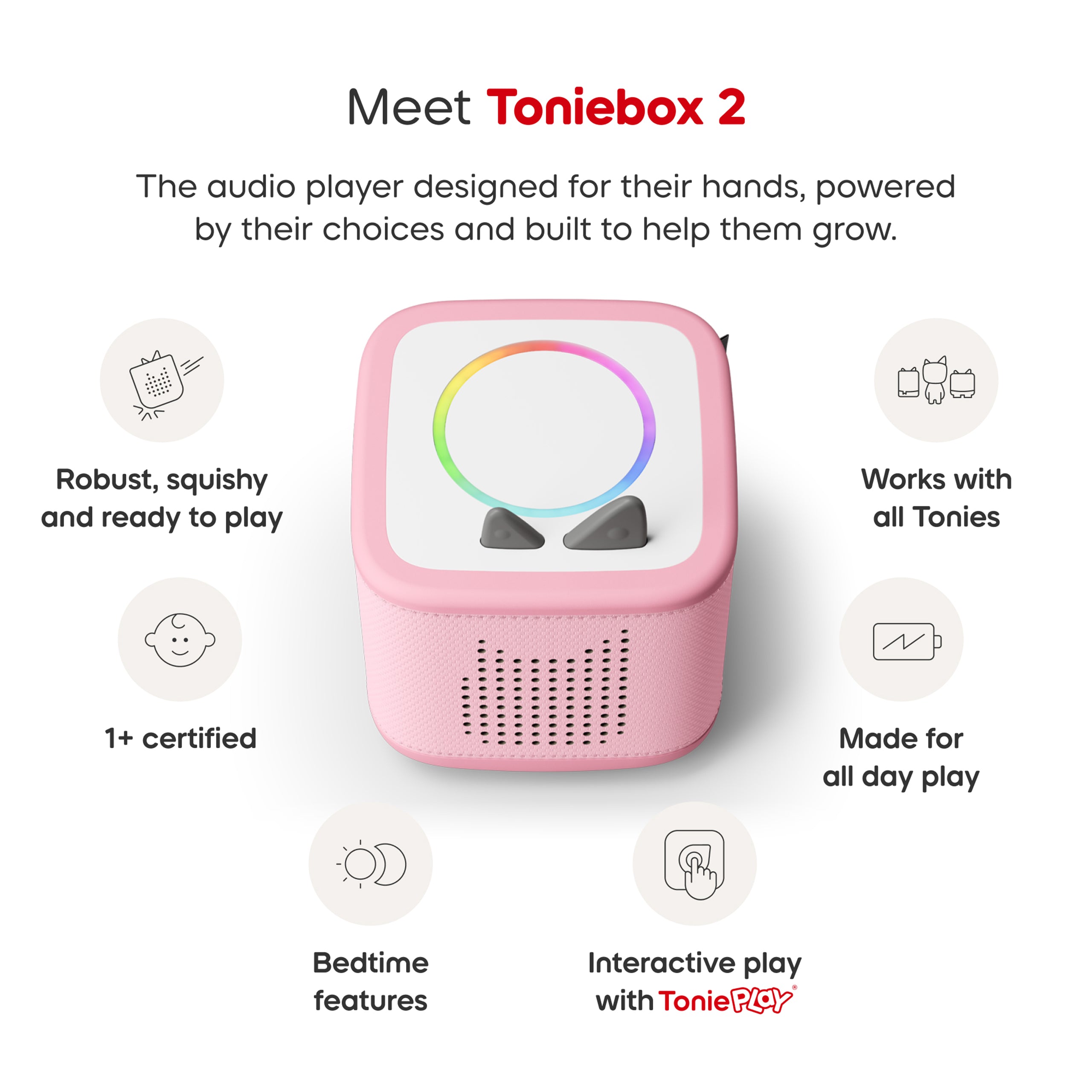 Toniebox 2 Starter Set - Pink