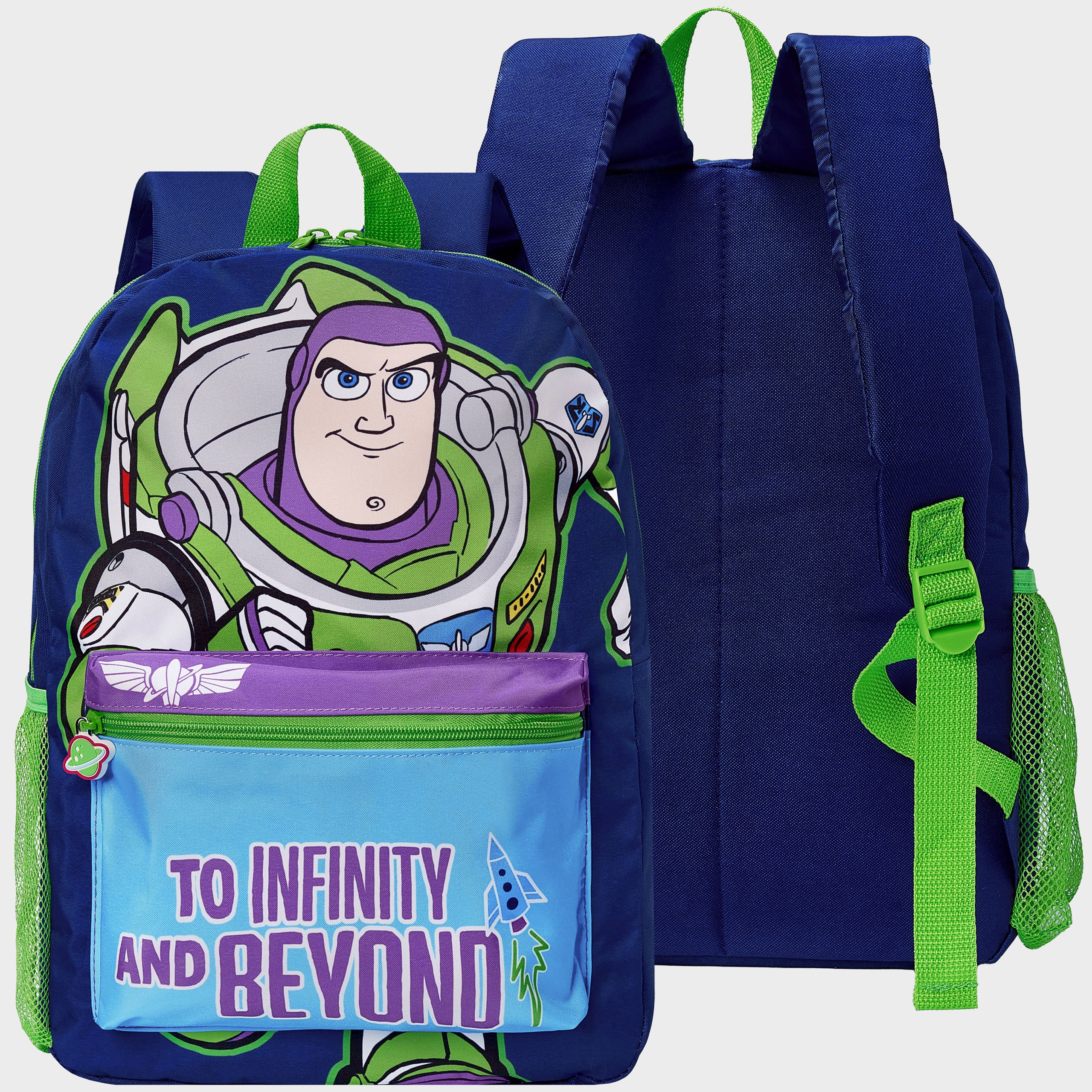 Disney Toy Story Buzz Lightyear 4 Piece Backpack Set
