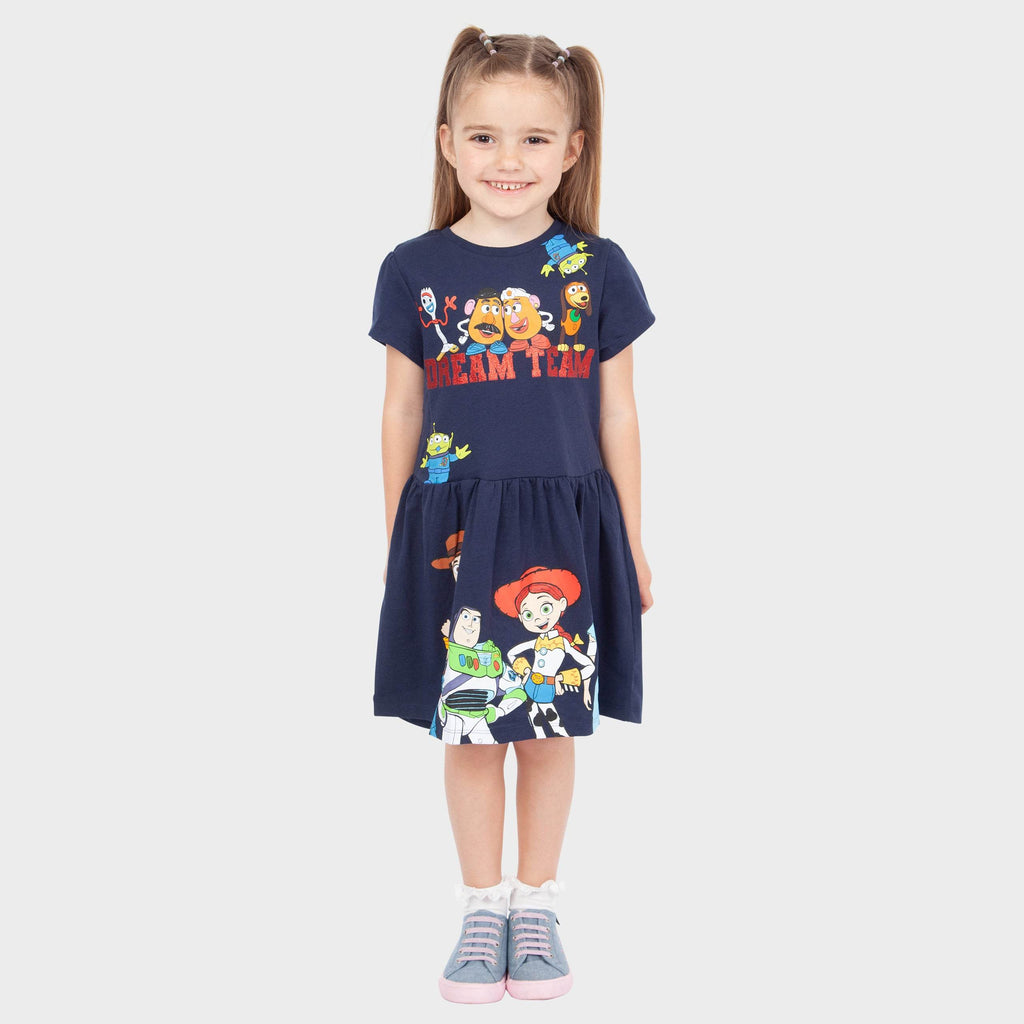 Girls Toy Story Dress Kids Official Merchandise