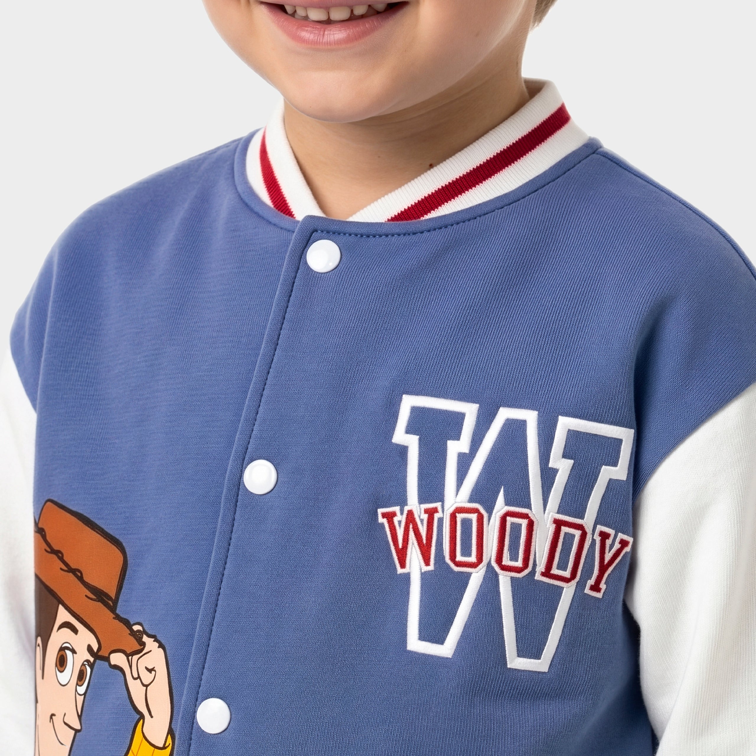 Disney Toy Story 5 Woody Buzz And Friends Bomber Jacket
