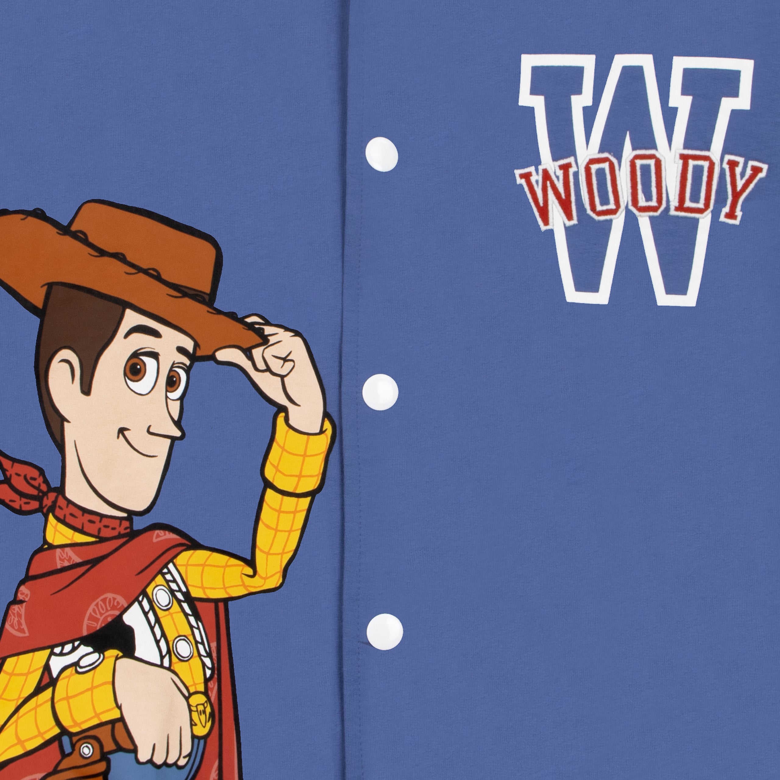 Disney Toy Story 5 Woody Buzz And Friends Bomber Jacket