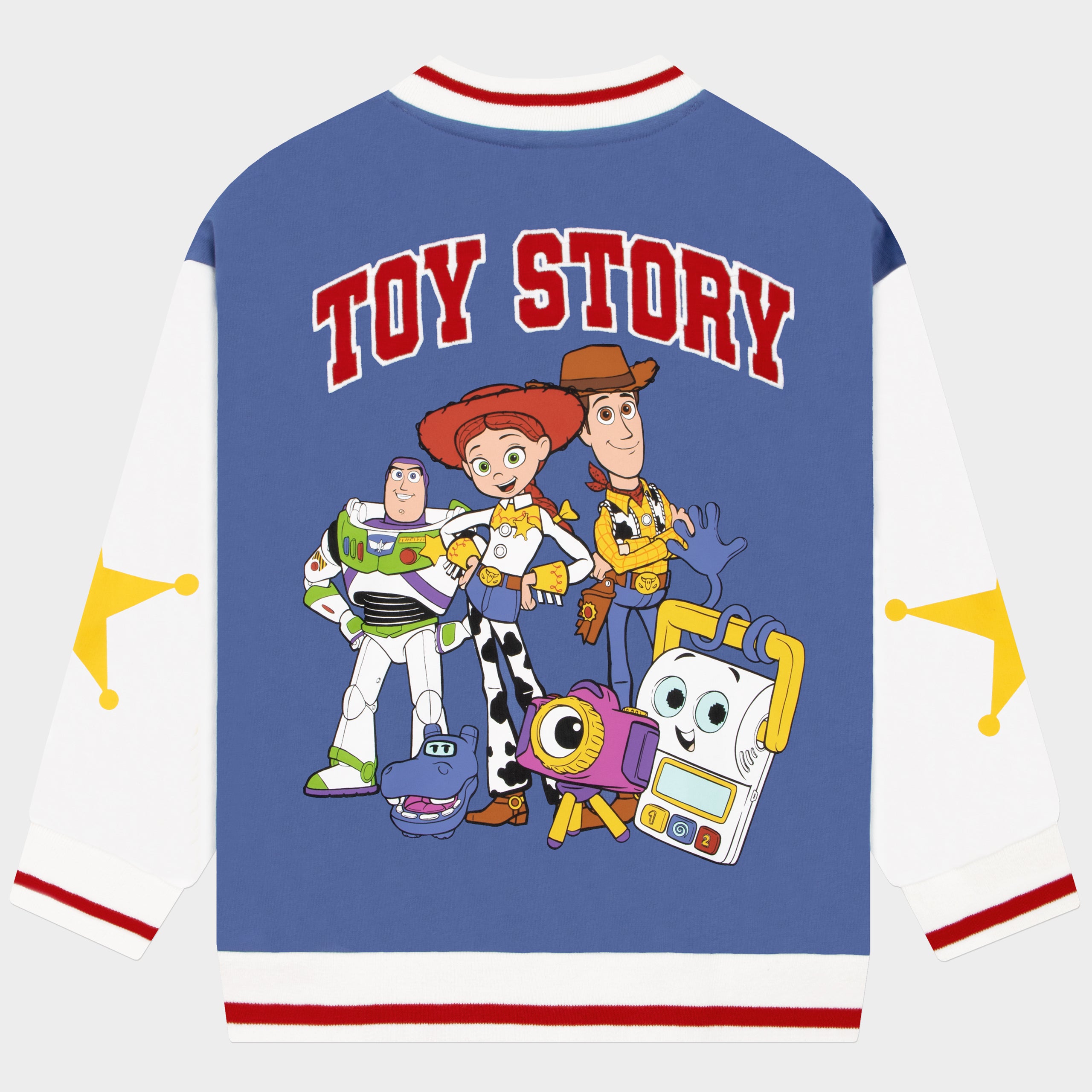 Disney Toy Story 5 Woody Buzz And Friends Bomber Jacket