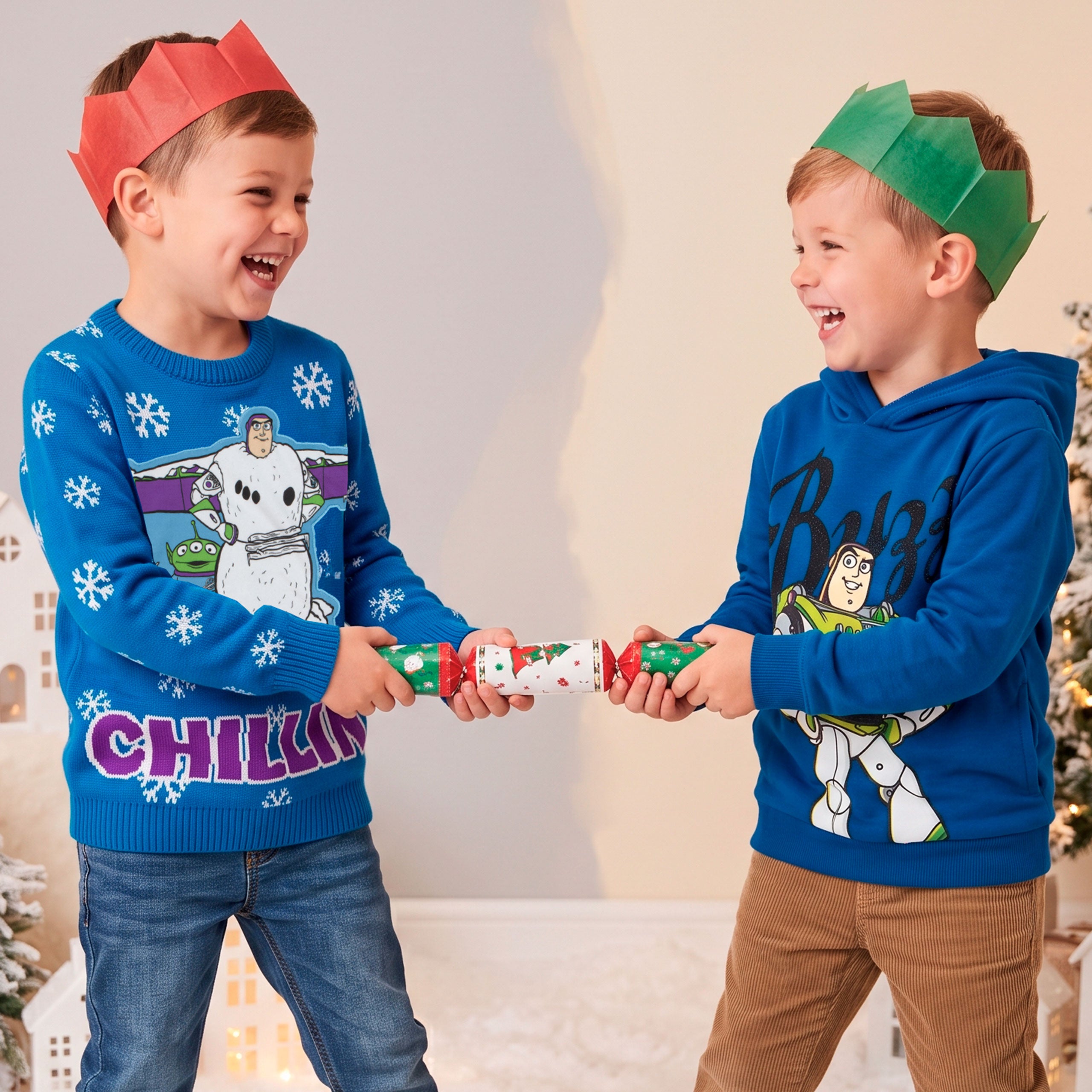 Disney Toy Story Buzz Lightyear Xmas Jumper