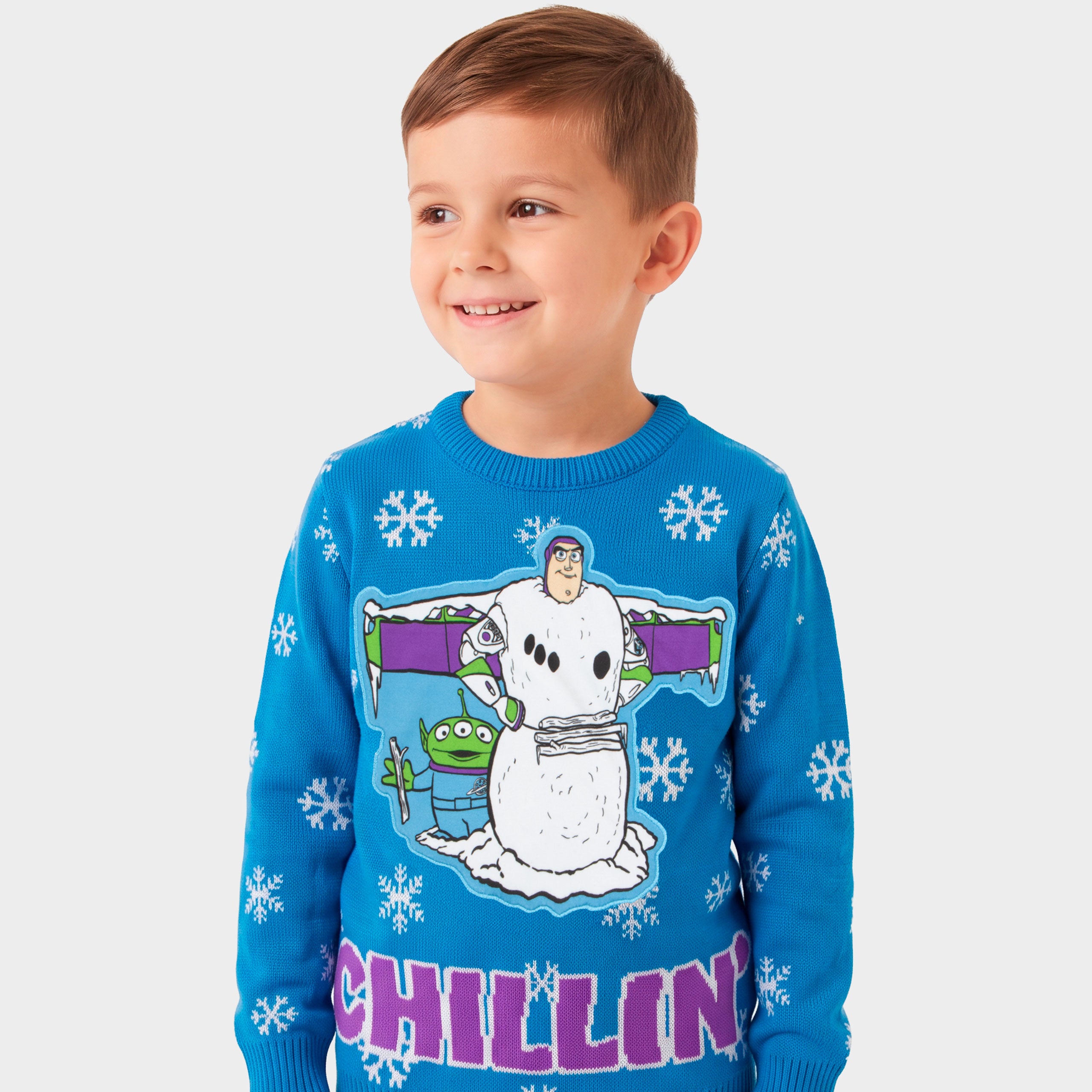 Disney Toy Story Buzz Lightyear Xmas Jumper