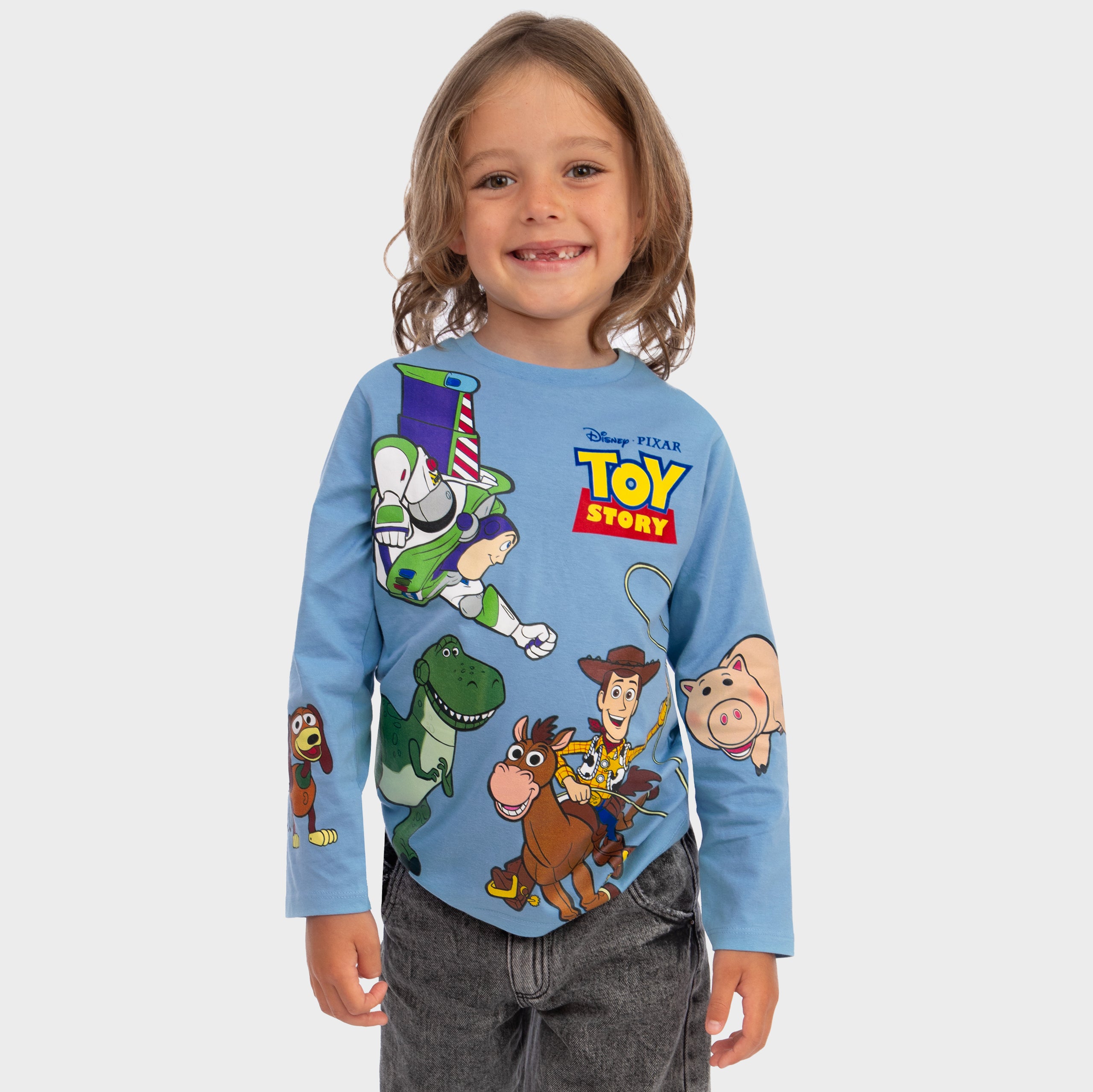 Disney Toy Story Woody & Friends Long Sleeve T-shirt