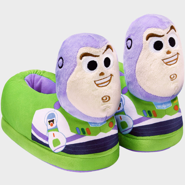 Disney Toy Story Buzz Lightyear 3D Plush Slippers