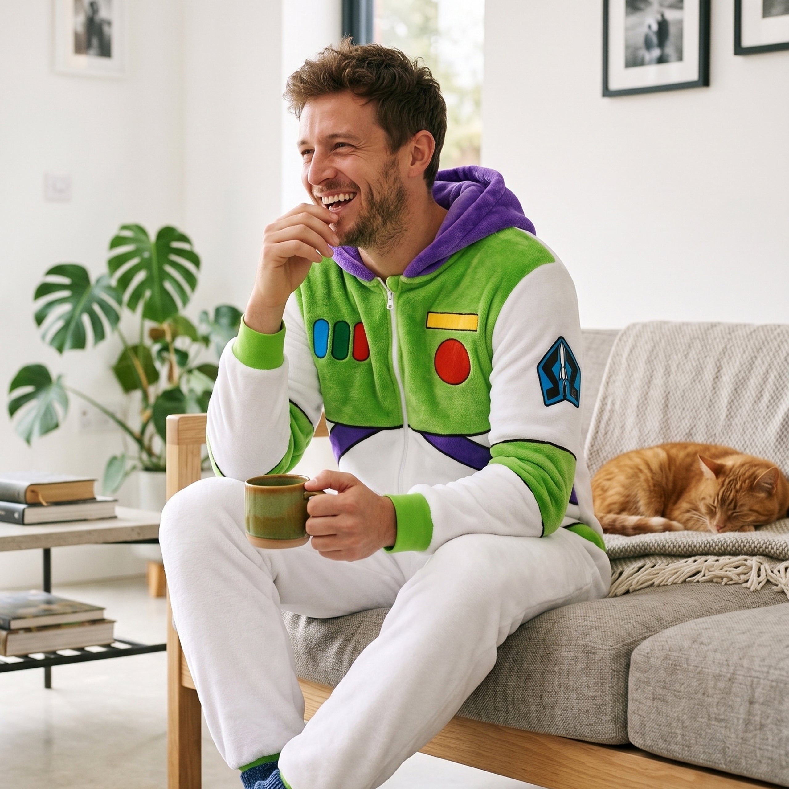 Men's Toy Story Buzz Lightyear Onesie