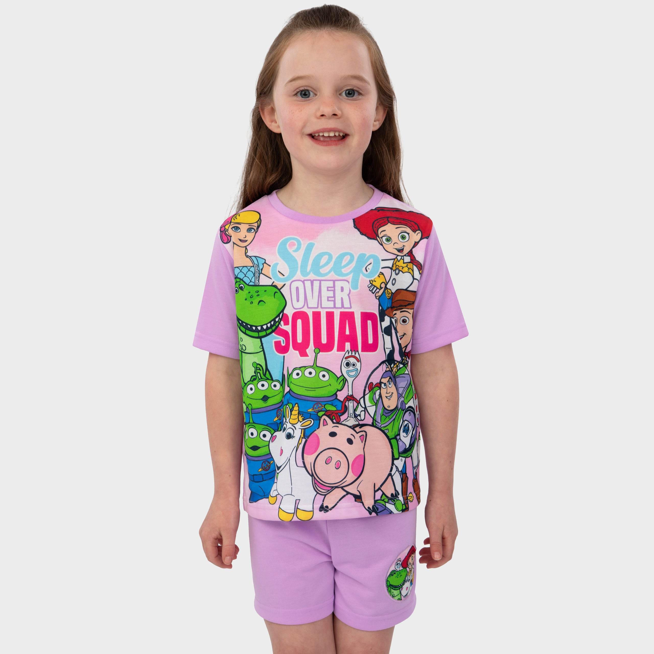 Toy Story Girls Short Pyjamas - Character.com