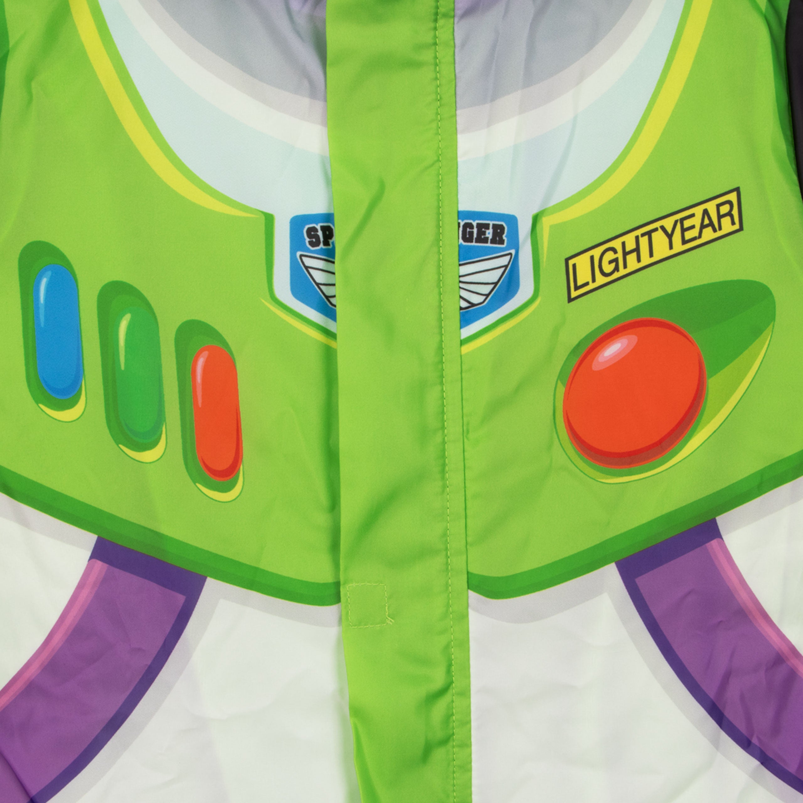 Disney Toy Story Buzz Lightyear Fleece-Lined Puddlesuit