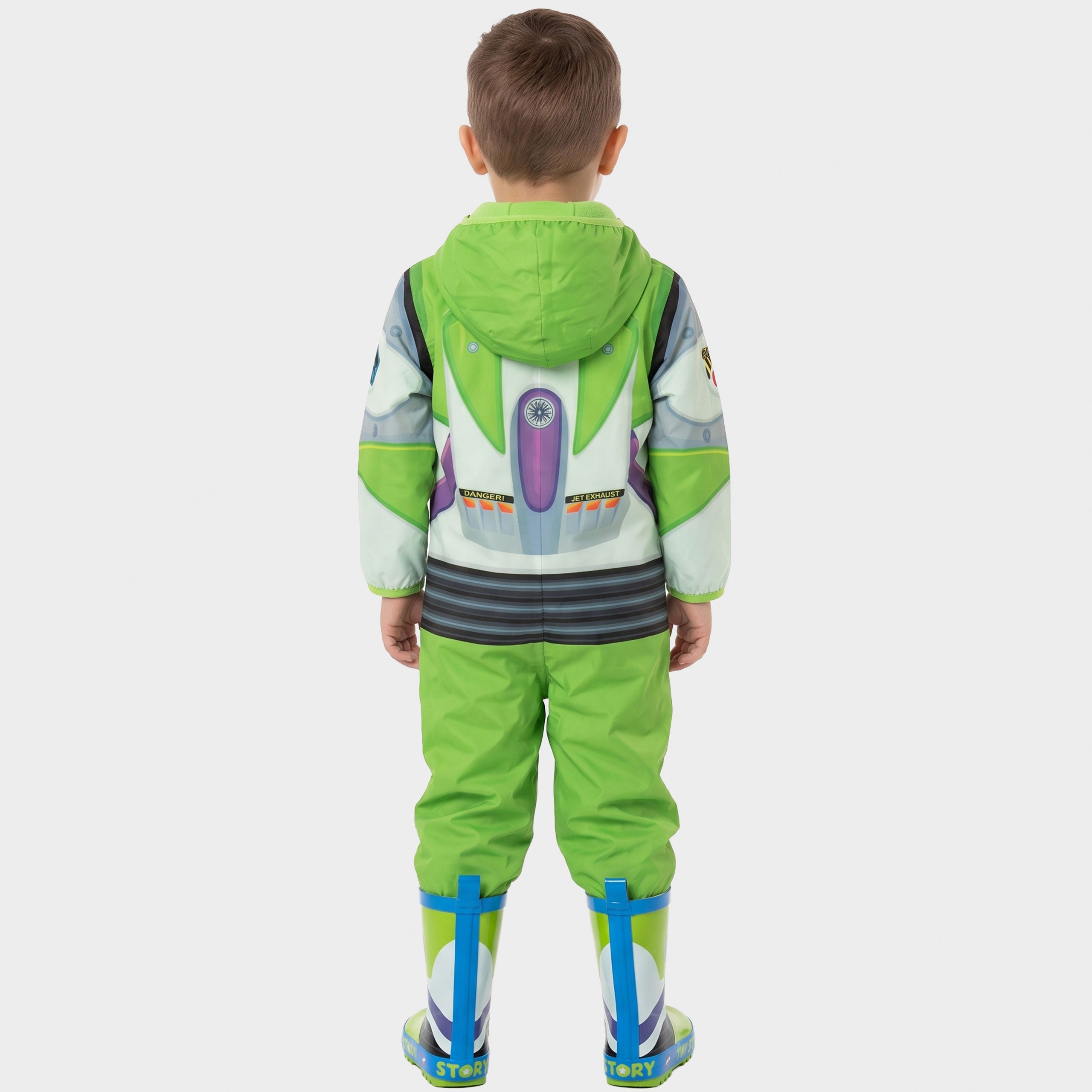 Disney Toy Story Buzz Lightyear Fleece-Lined Puddlesuit