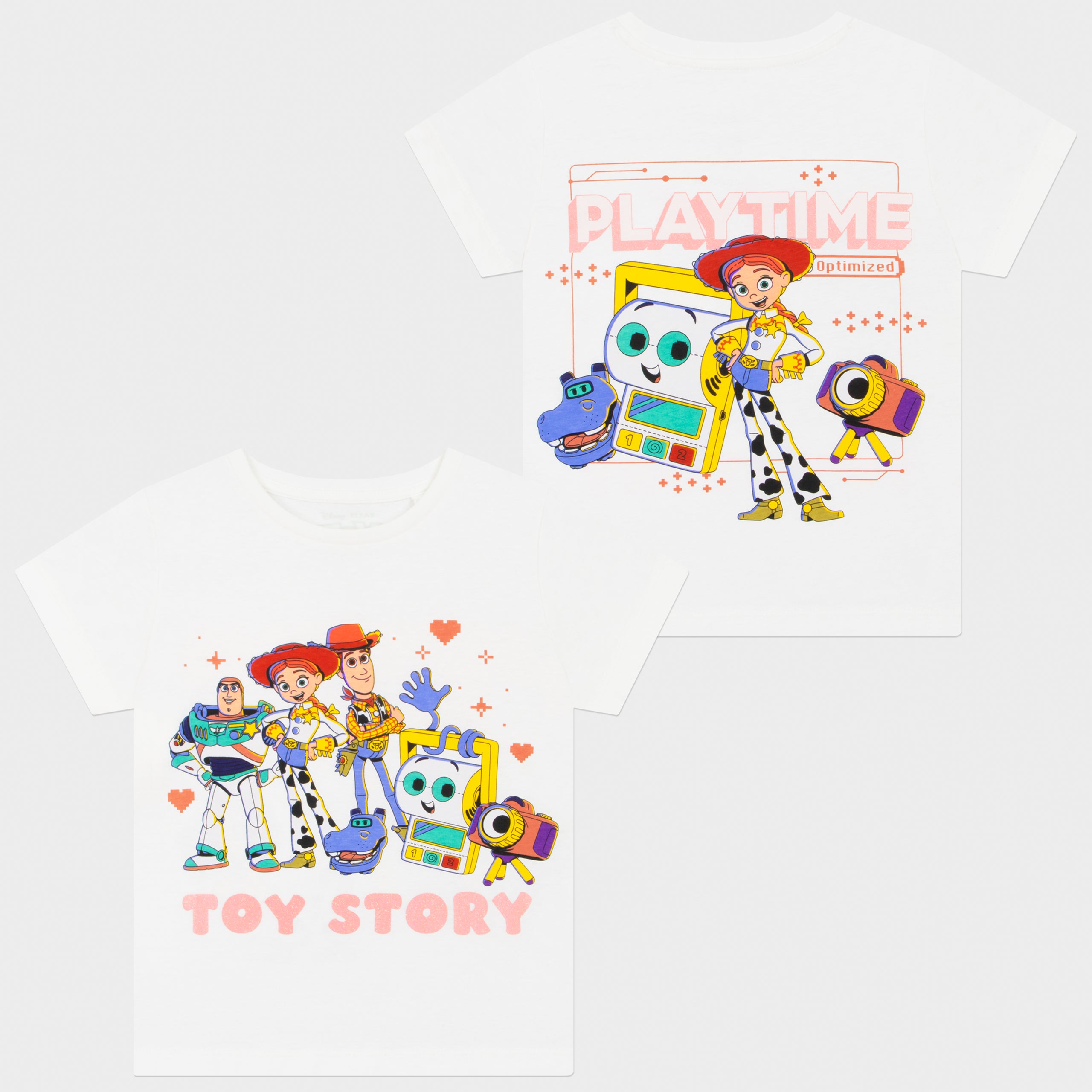 Disney Toy Story 5 Jessie And Friends T-Shirt And Shorts Set