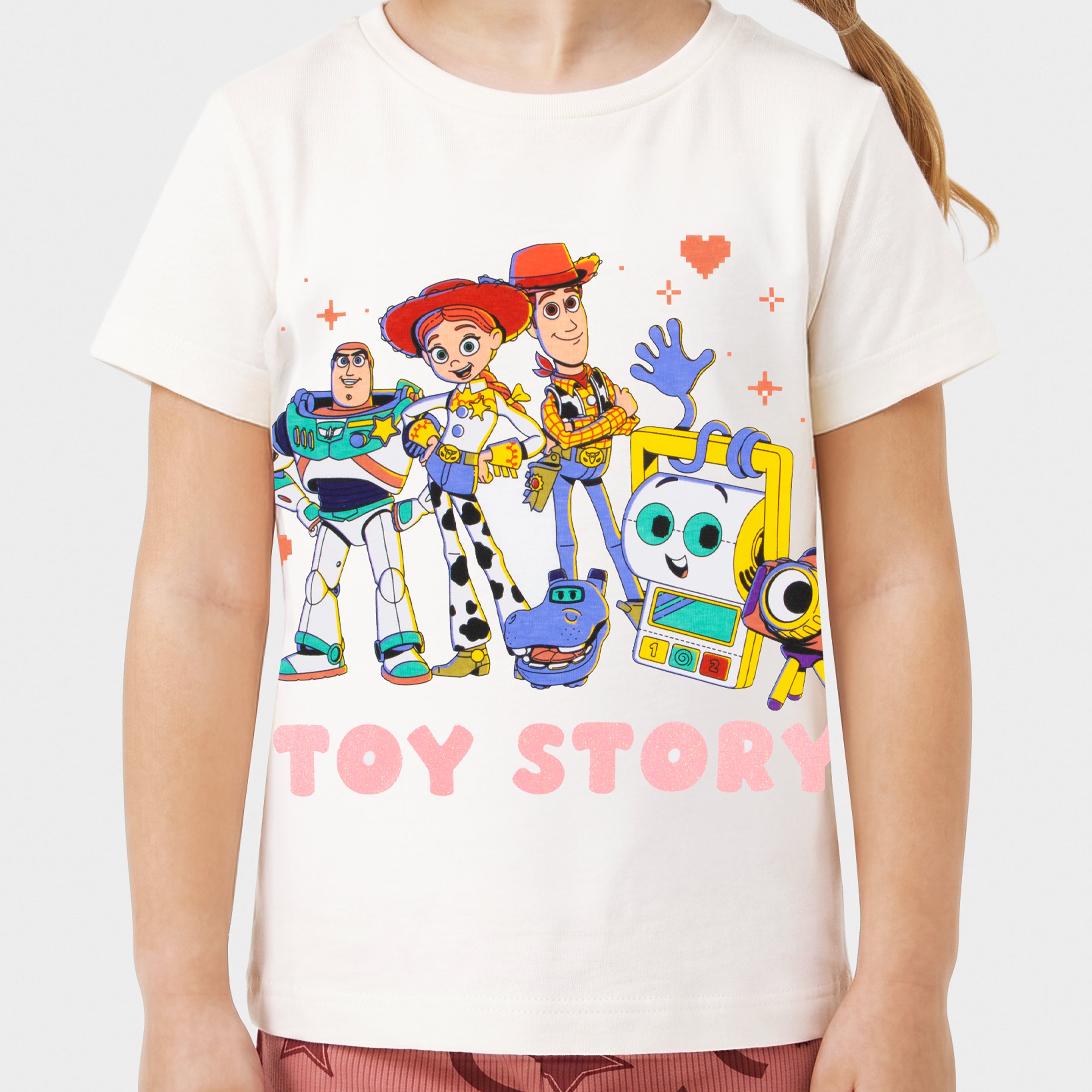 Disney Toy Story 5 Jessie And Friends T-Shirt And Shorts Set